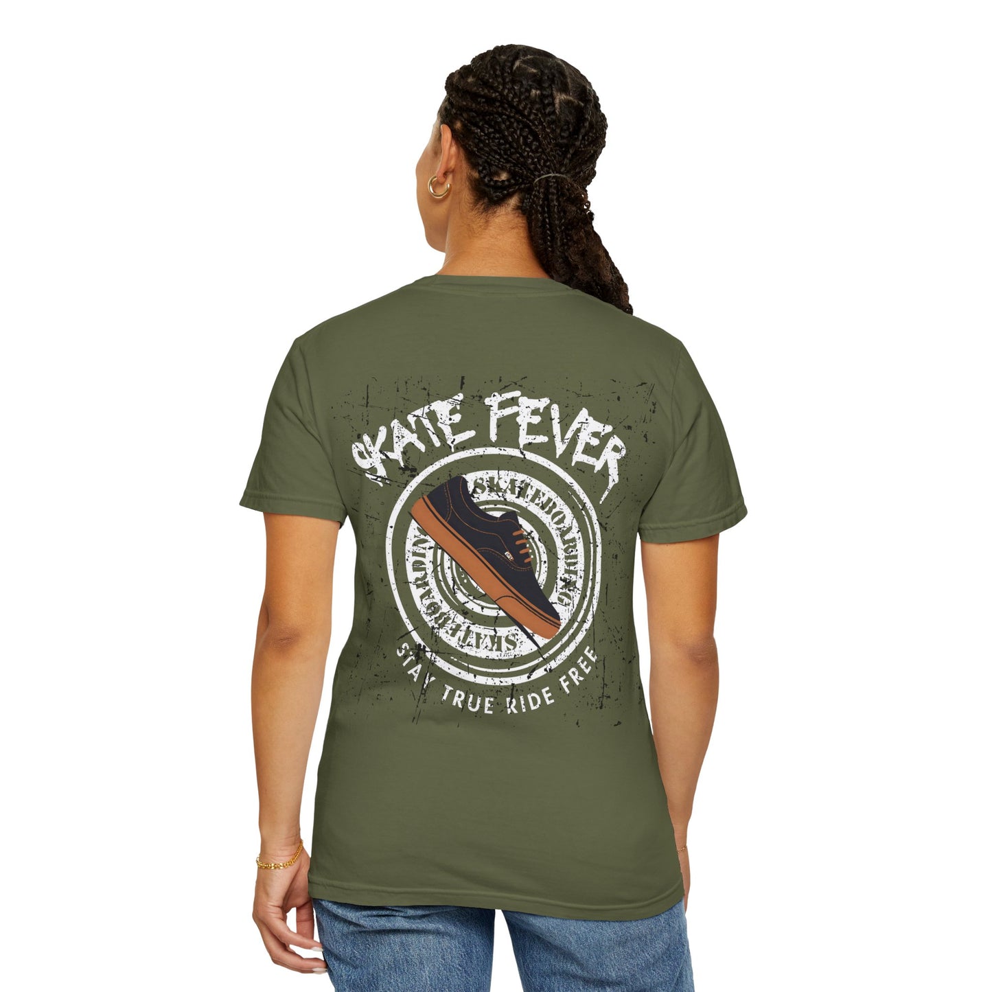Skate Fever Unisex T-shirt - Retro Skateboarding Tee, Gift for Skaters, Streetwear, Casual Style, Birthday, Chill Vibes
