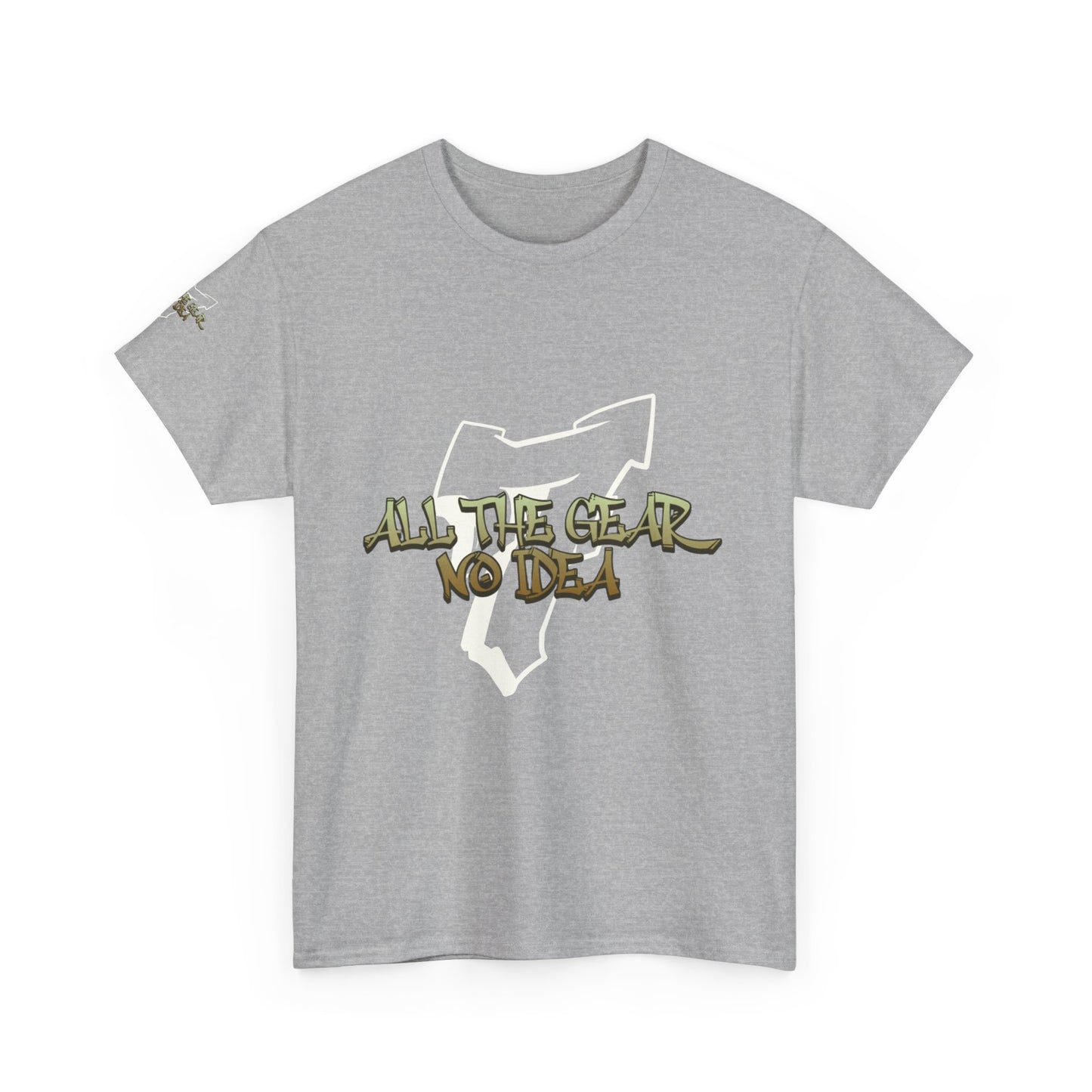 Anime-Inspired Unisex Heavy Cotton Tee | Casual Streetwear | Gift for Gamers, Anime Lovers, Unique Graphic Tee, Everyday Fashion