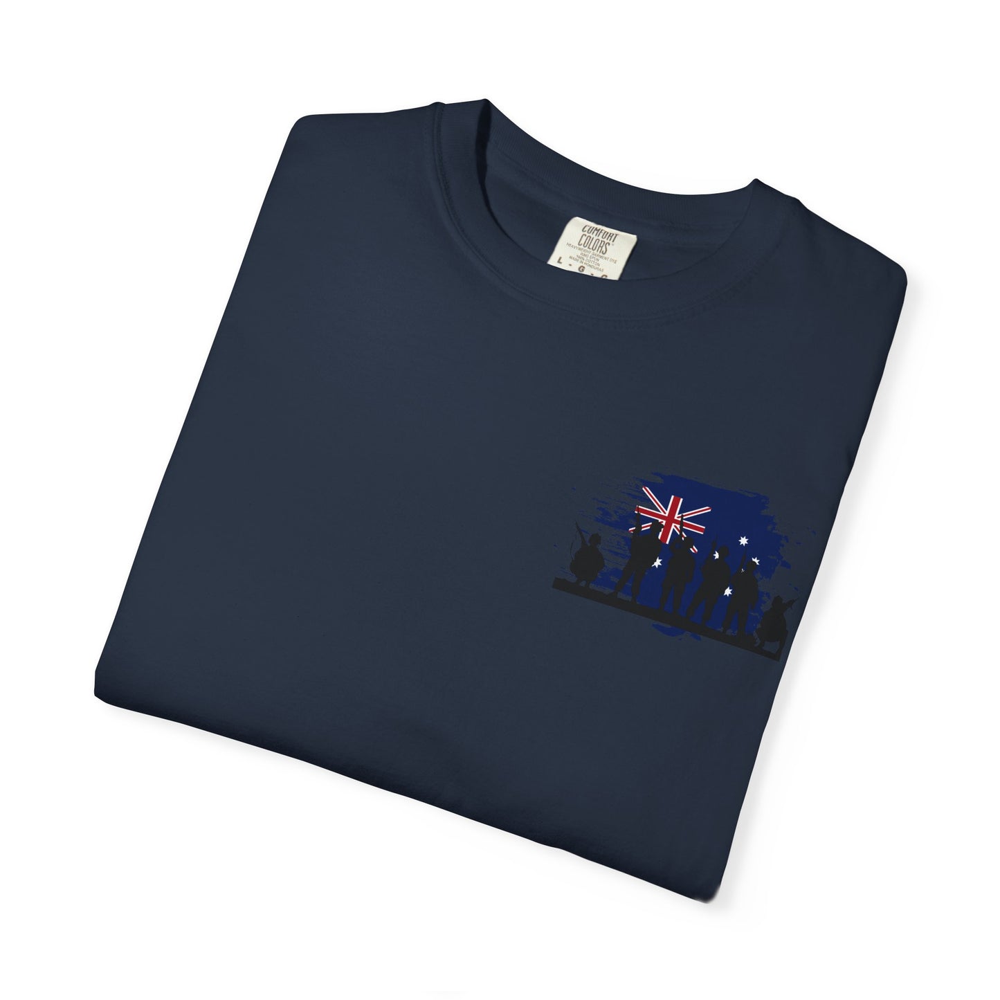 Unisex Garment-Dyed T-Shirt | Australian Diggers Tribute Tee, Military Remembrance Shirt, Heritage Apparel, Veterans Day Gift, Casual [...]