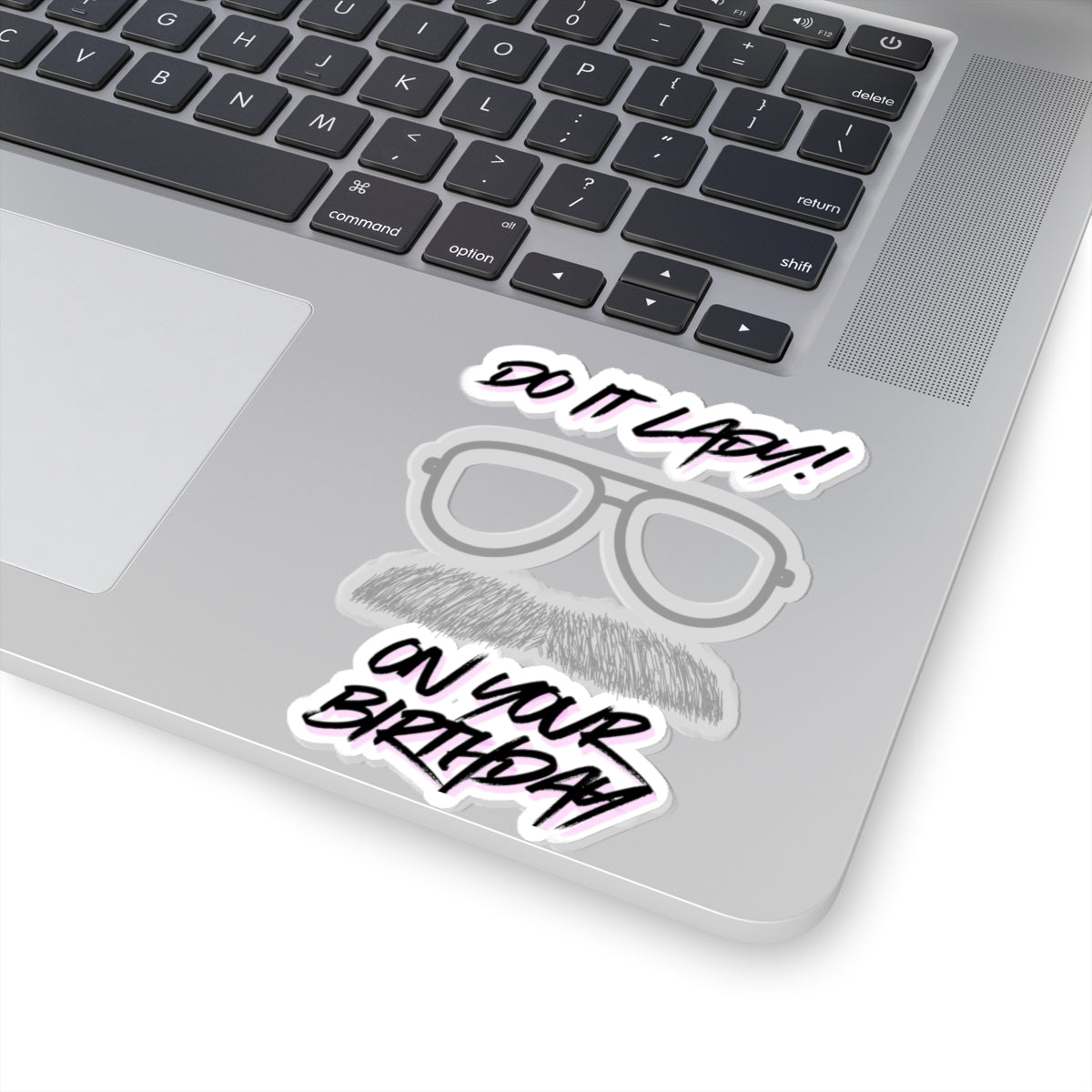Birthday Humor Stickers, Do It Lazy Stickers, Fun Gift for Him, Laptop Decor, Birthday Decor, Greeting Card Accent