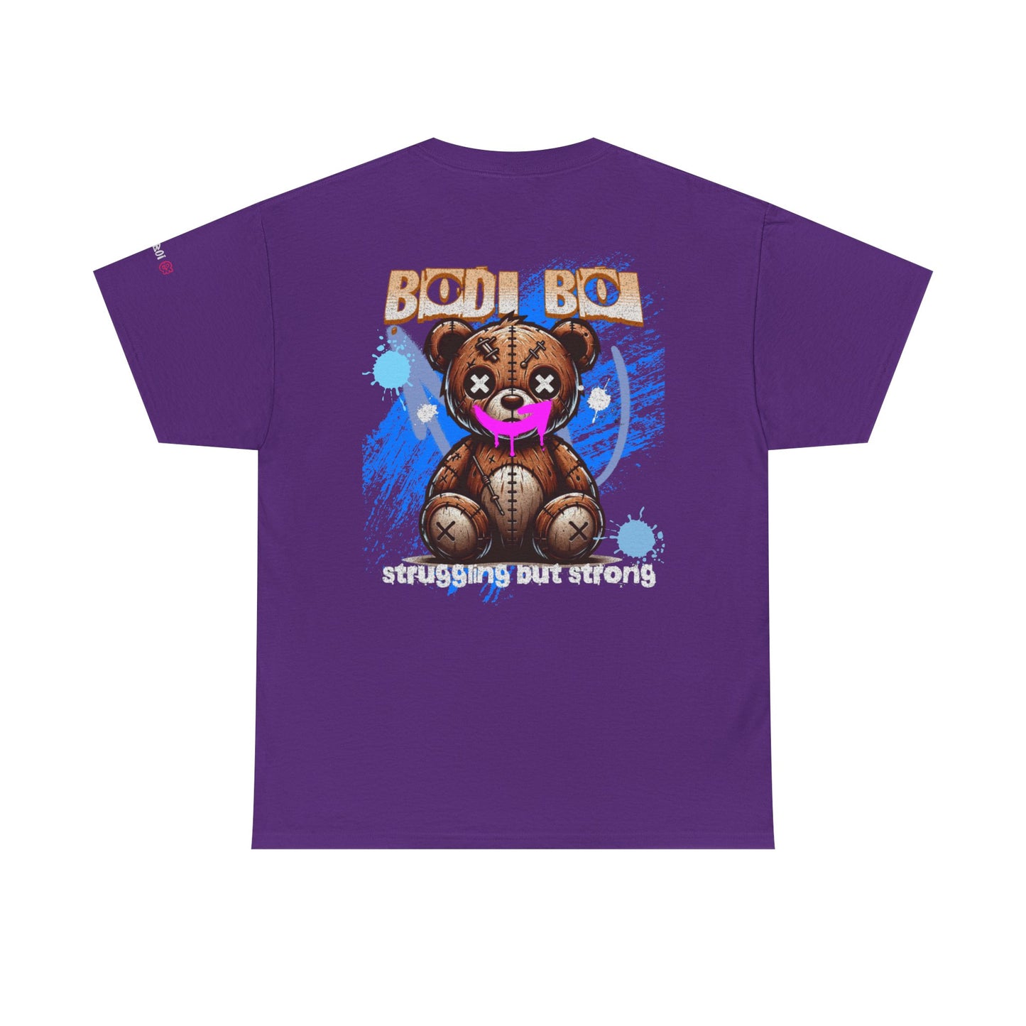 Unisex Heavy Cotton Tee with Playful Bear Design, Cute Graphic Tee for Everyday Wear, Fun Gift for Birthdays, Casual Fashion [...]