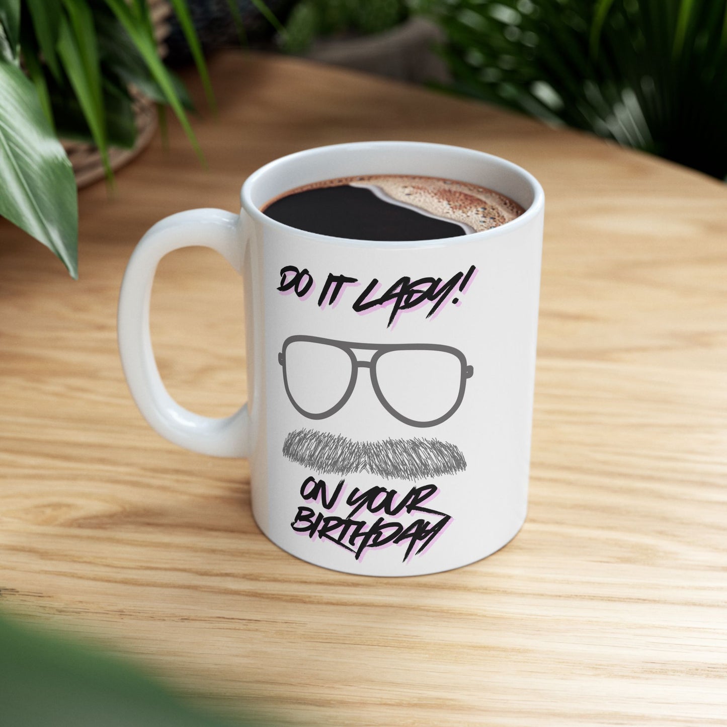Stylish Ceramic Mug - Perfect for Home or Office, Gift for Friends, Funny Coffee Cup, Personalized Drinkware, Unique Tea Mug