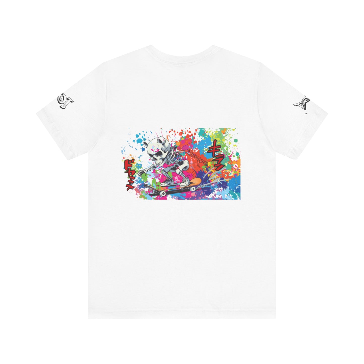 Colorful Skateboarding Art Unisex Tee, Trendy Graphic T-Shirt, Skate Culture Apparel, Fun Streetwear Gift, Summer Festival Shirt, [...]