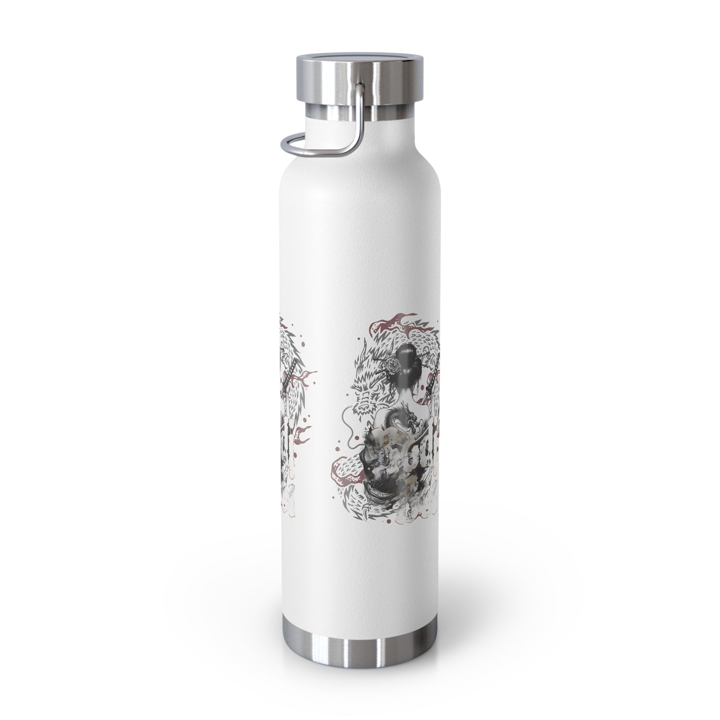Stylish Insulated Water Bottle, Eco-friendly Drinkware, Stainless Steel Travel Flask, Perfect Gift for Adventurers, Unique Art Design