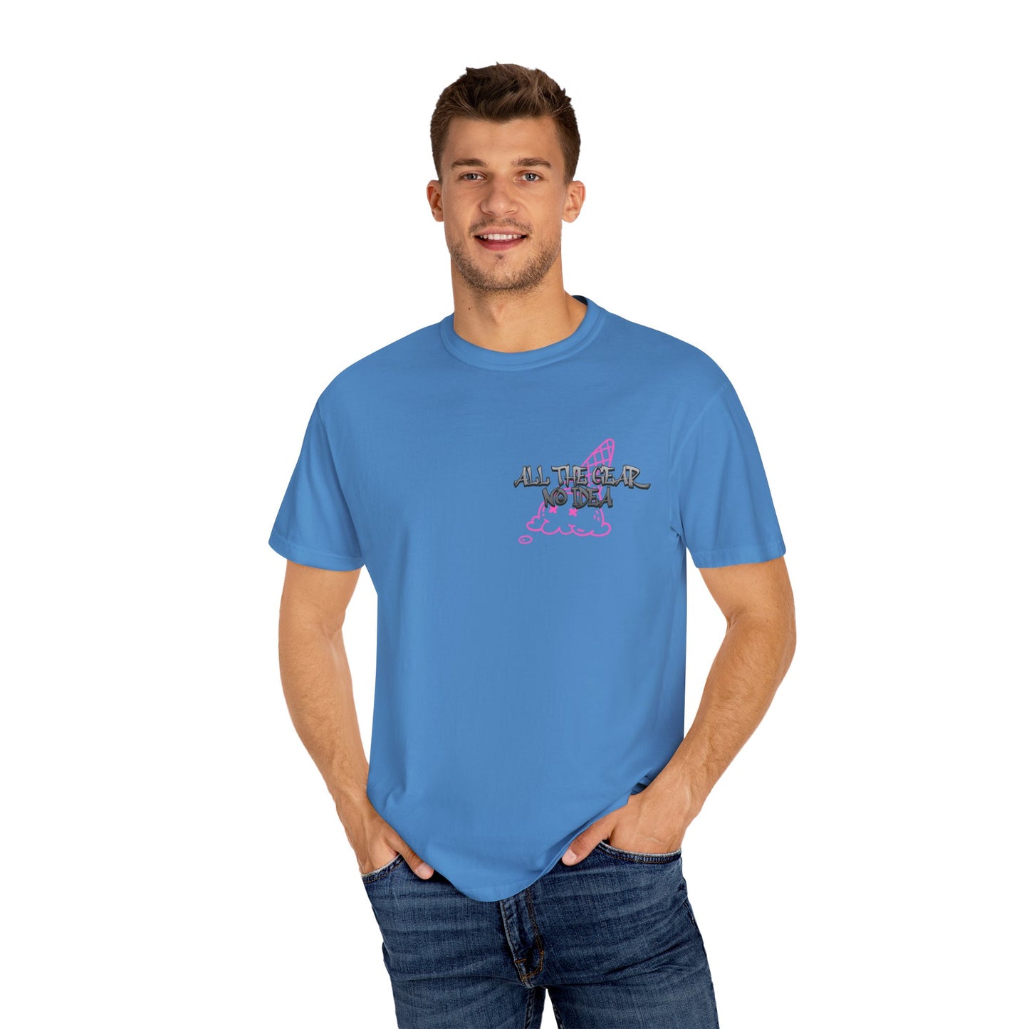 Skateboard Vibes Unisex T-Shirt | Streetwear Style, Casual Tee, Graphic Tee, Gift for Skaters, All the Gear No Idea