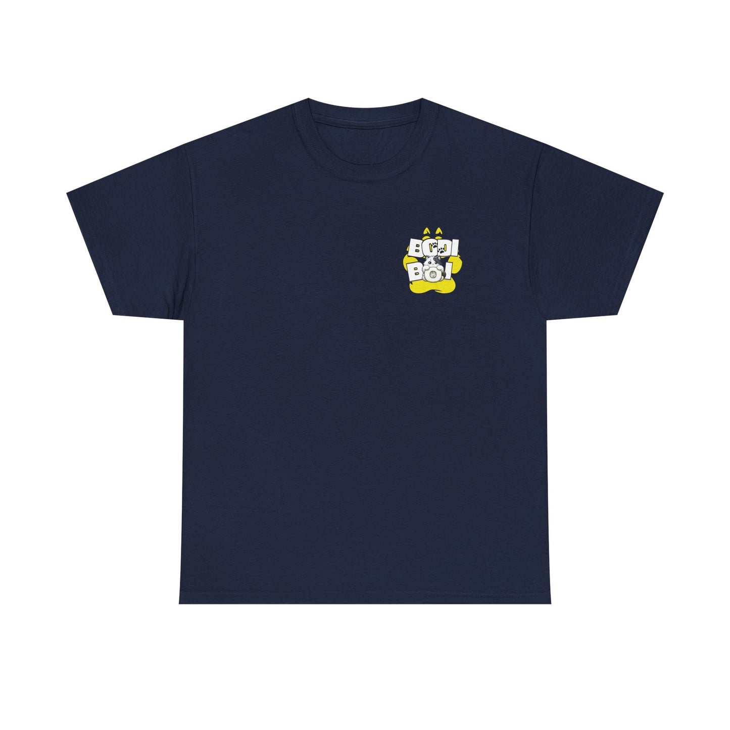 Boo Boi Unisex Heavy Cotton Tee | Cute Animal Graphic Shirt, Casual Wear, Gift for Pet Lovers, Fun T-Shirt, Unique Design
