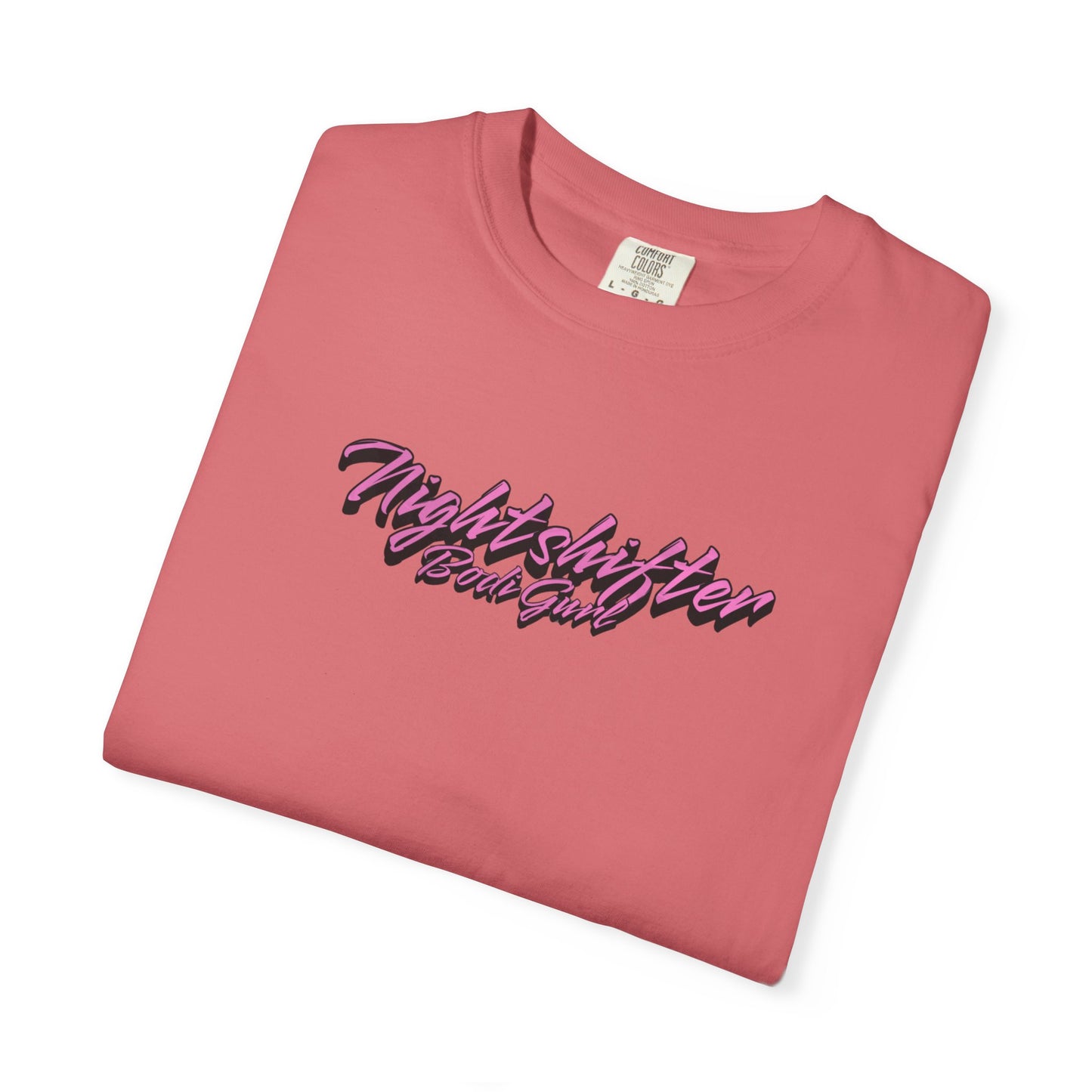 Nightshifter Girl Drifter T-shirt | Unisex Retro Car Tee | Perfect for Car Lovers, Night-Outs, Birthdays, and Gifts