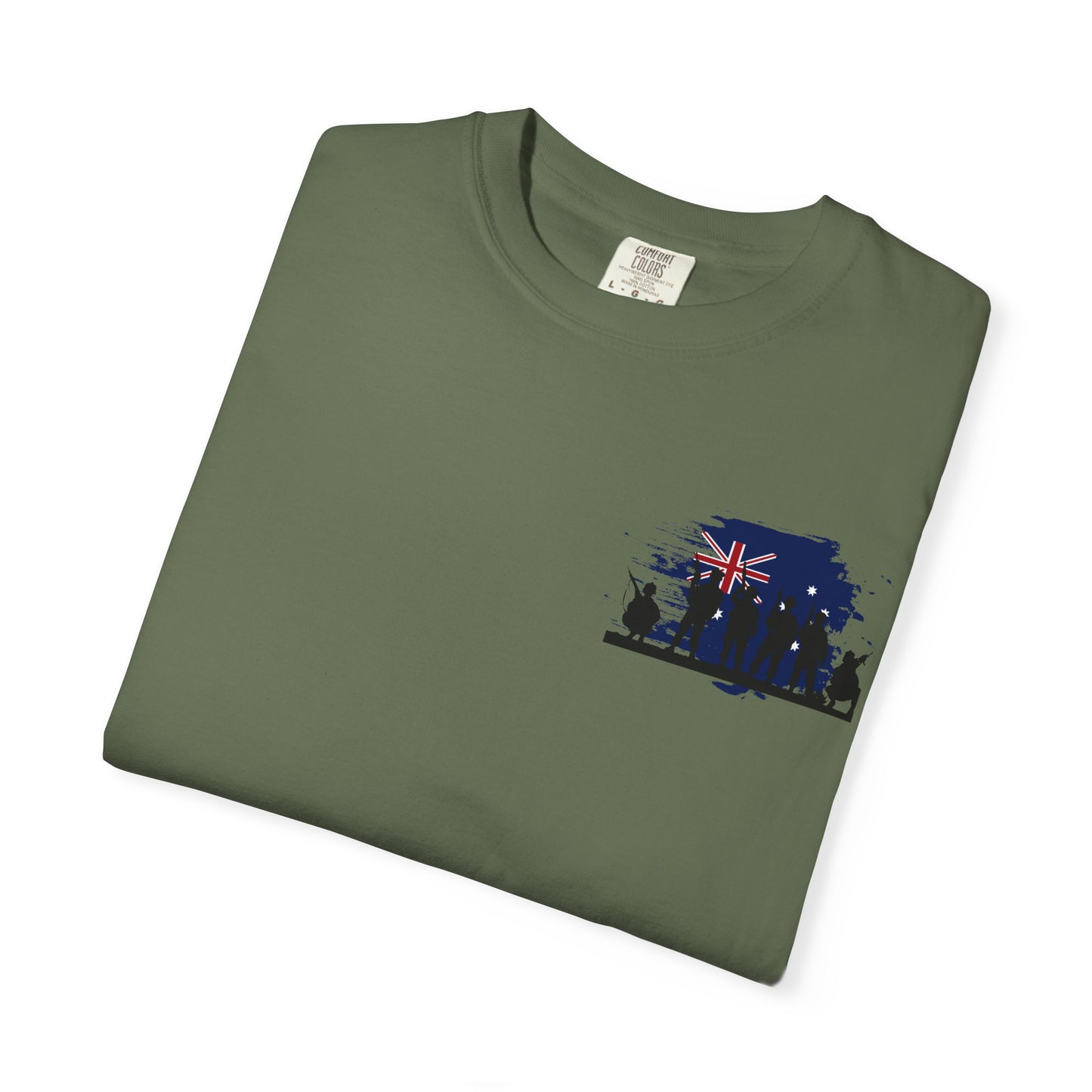 Unisex Garment-Dyed T-Shirt | Australian Diggers Tribute Tee, Military Remembrance Shirt, Heritage Apparel, Veterans Day Gift, Casual [...]