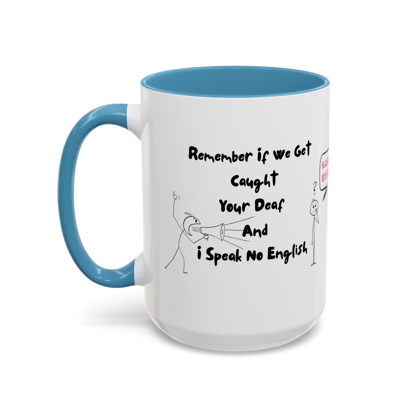 Humorous Accent Coffee Mug, Funny Gift for Language Lovers, Quirky Tea Mug, Cute Coffee Cup, Ideal for Friends, Family, or Students