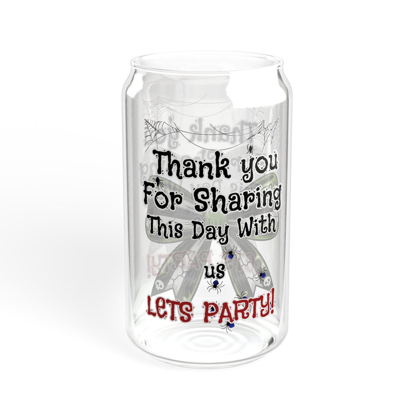 Personalized Party Sipper Glass | 16oz Glass with Wooden Lid | Cheers to Celebrations, Wedding Favors, Drinkware, Custom Gifts, Summer [...]