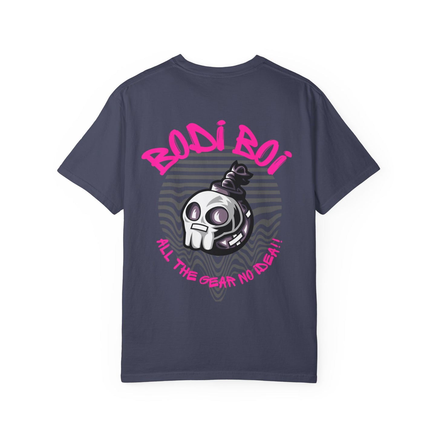 Bodi Boi Skull Graphic Unisex T-Shirt | Edgy Streetwear, Gothic Tee, Gift for Him, Halloween Apparel, Casual Wear