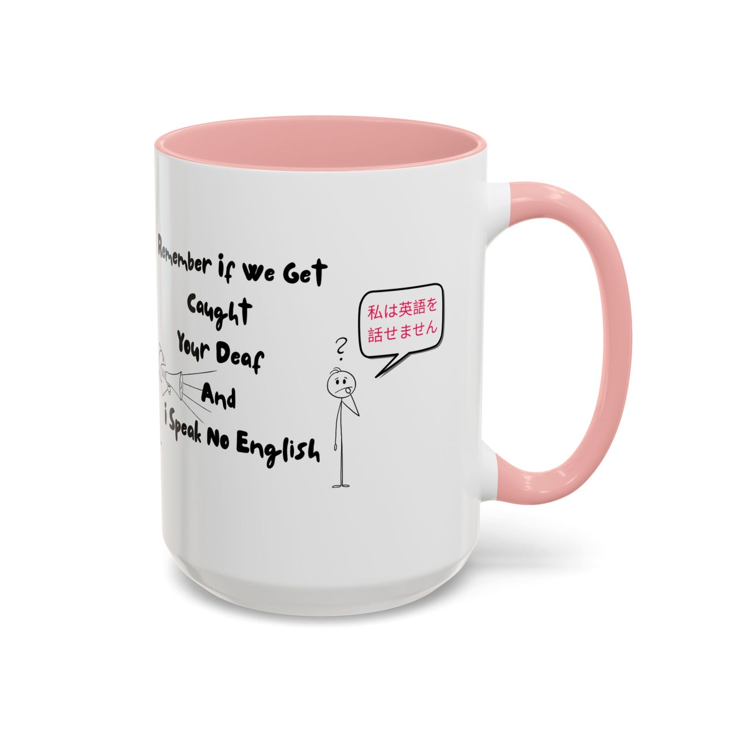Humorous Accent Coffee Mug, Funny Gift for Language Lovers, Quirky Tea Mug, Cute Coffee Cup, Ideal for Friends, Family, or Students