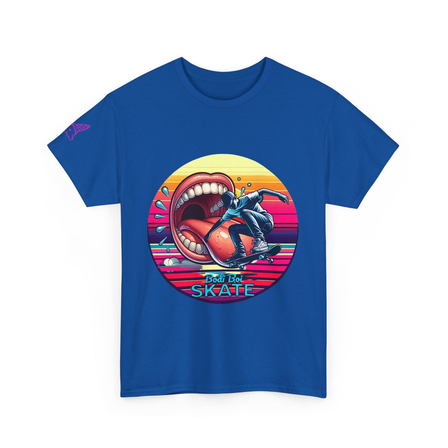 Retro Skate Graphic Tee, Fun Streetwear, Unisex Cotton Shirt for Skaters, Gift for Skate Lovers, Men's and Women's Tee