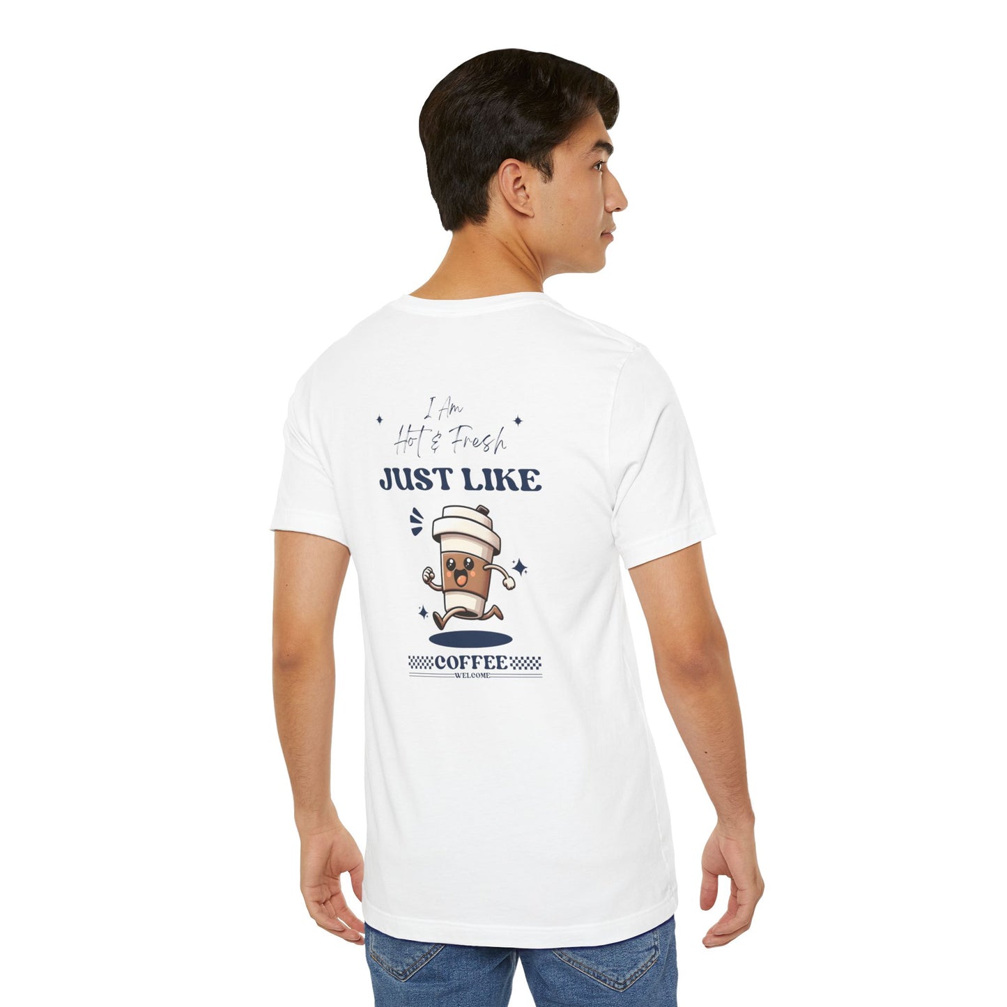 Coffee Lover's Humorous T-Shirt | Fun Graphic Tee, Unisex Gift, Casual Wear, Birthday Present, Coffee-Themed Apparel