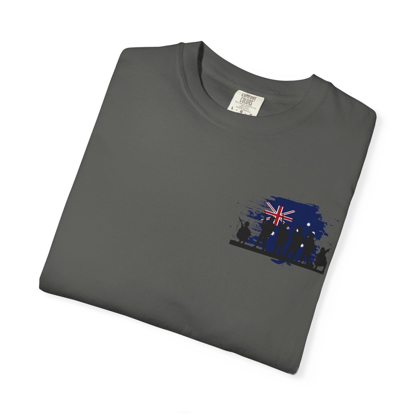 Unisex Garment-Dyed T-Shirt | Australian Diggers Tribute Tee, Military Remembrance Shirt, Heritage Apparel, Veterans Day Gift, Casual [...]