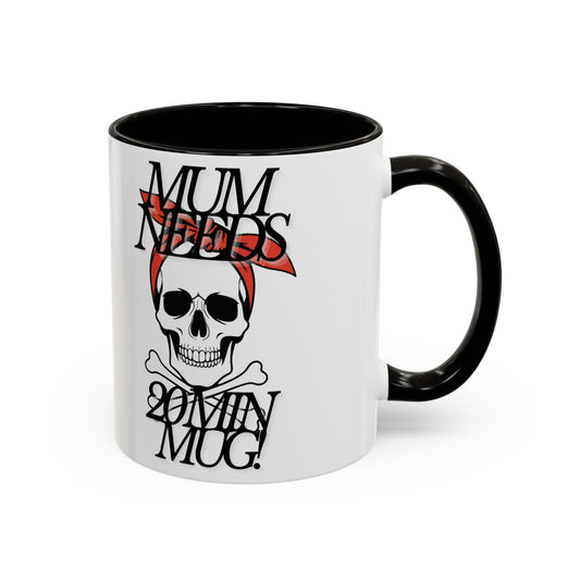 Pirate-Themed Coffee Mug, Fun Gift for Moms, 11oz and 15oz Sizes, Perfect for Birthdays, Mother's Day, and Holidays, Unique Kitchen Decor