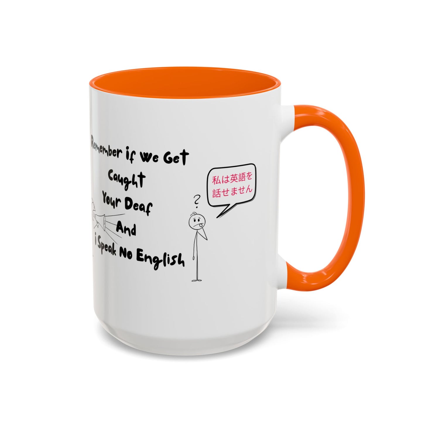 Humorous Accent Coffee Mug, Funny Gift for Language Lovers, Quirky Tea Mug, Cute Coffee Cup, Ideal for Friends, Family, or Students