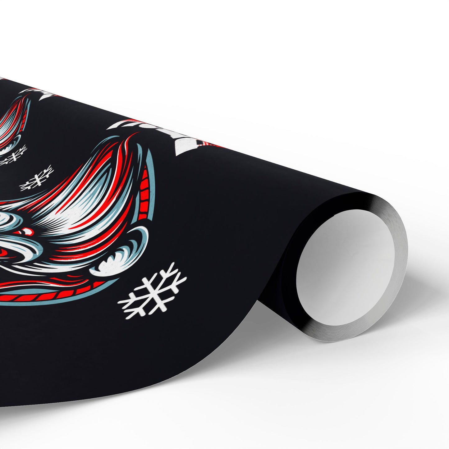 happy xmas bitch Paper Roll, Holiday Gift Wrap for Christmas, Birthdays, and Special Occasions - Unique Black Design