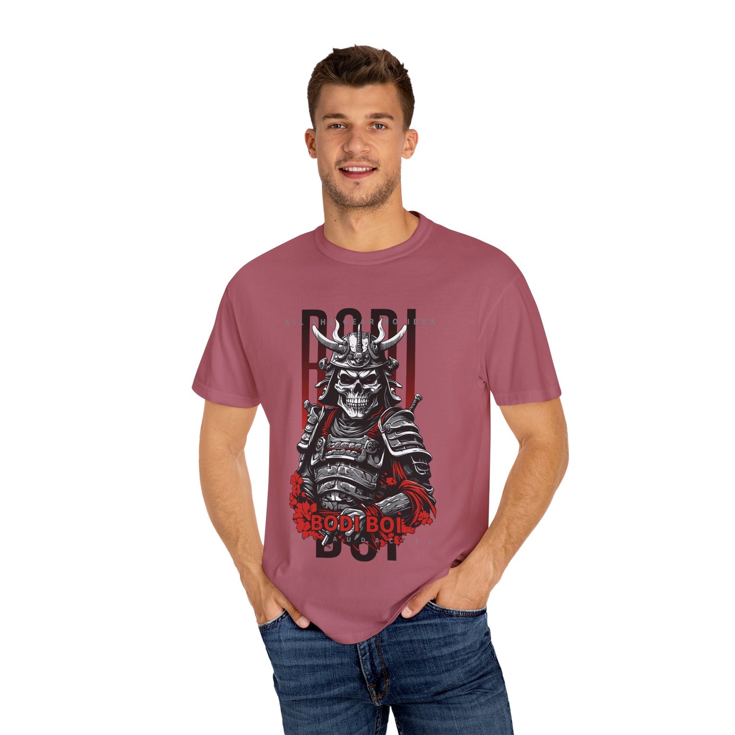 Samurai Graphic T-Shirt - Unisex Tee for Anime Lovers, Cool Gift for Birthdays, Unique Style for Everyday Wear, Graphic Tee