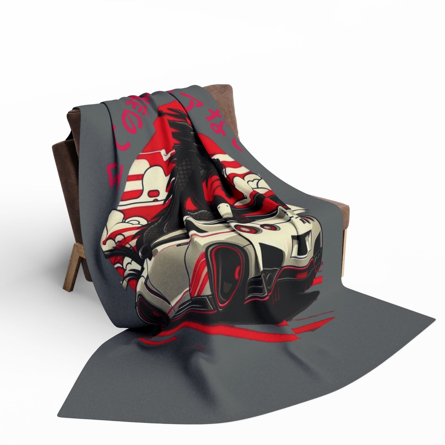 Drift car bodi boi Fleece Blanket, Cozy Throw for Car Lovers, Perfect for Gifts, Home Decor, Winter Warmth, Automotive Enthusiasts