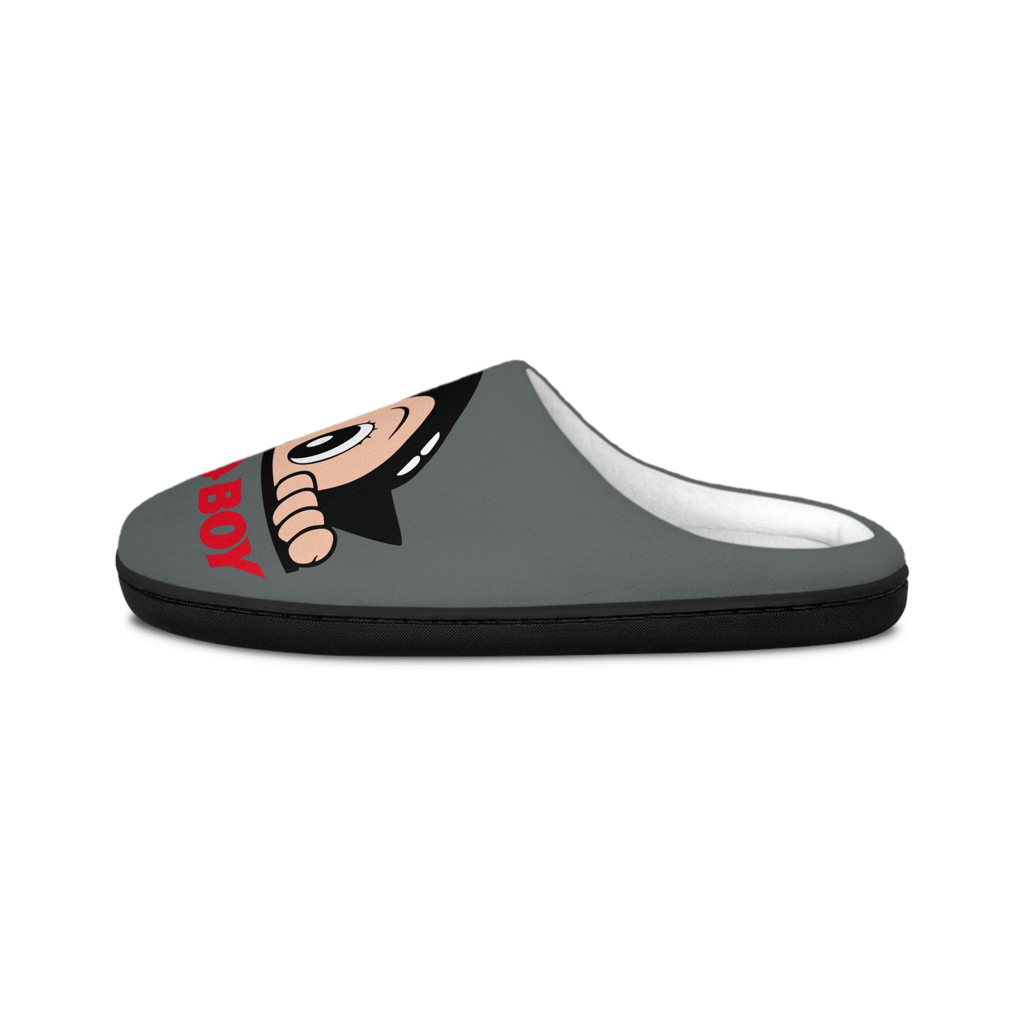 Men's Cozy Astro boy Slippers, Fun House Shoes, Casual Indoor Footwear, Gift for Him, Cartoon Character Slippers