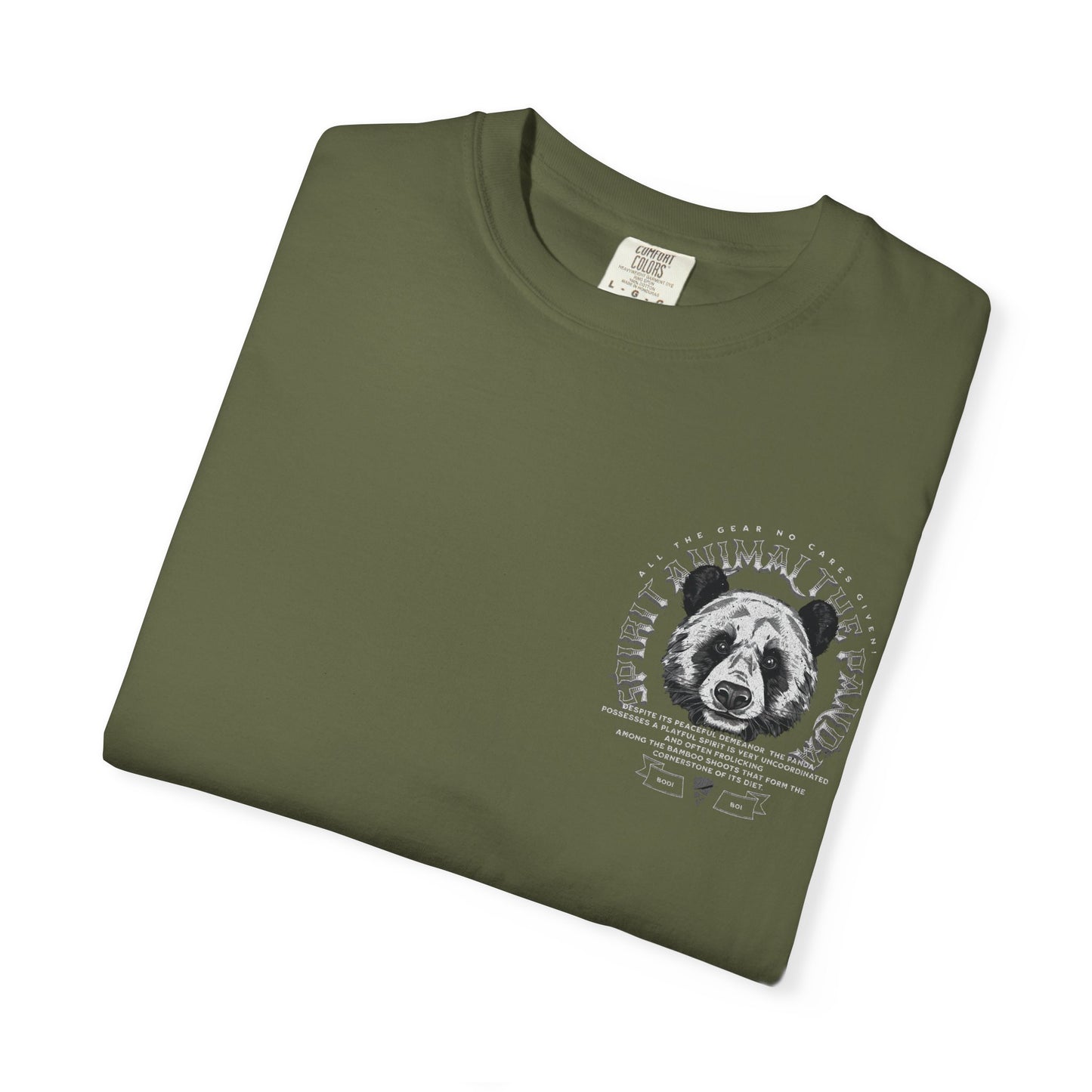 Panda Bear bodi boi Graphic T-Shirt, Nature Lover's Tee, Wildlife Apparel, Eco-Friendly Fashion, Gift for Animal Lovers, Casual Wear