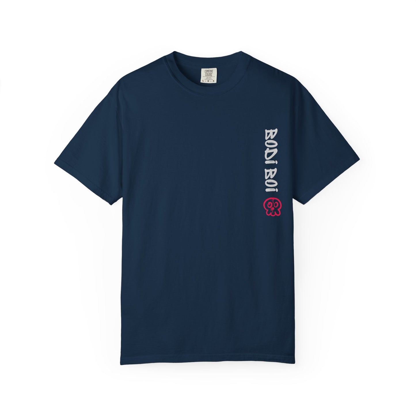 Garment-Dyed Unisex T-Shirt with Bold Koi Design, Trendy Streetwear, Gift for Casual Wear, Unique Graphic Tee, Perfect for Summer Vibes