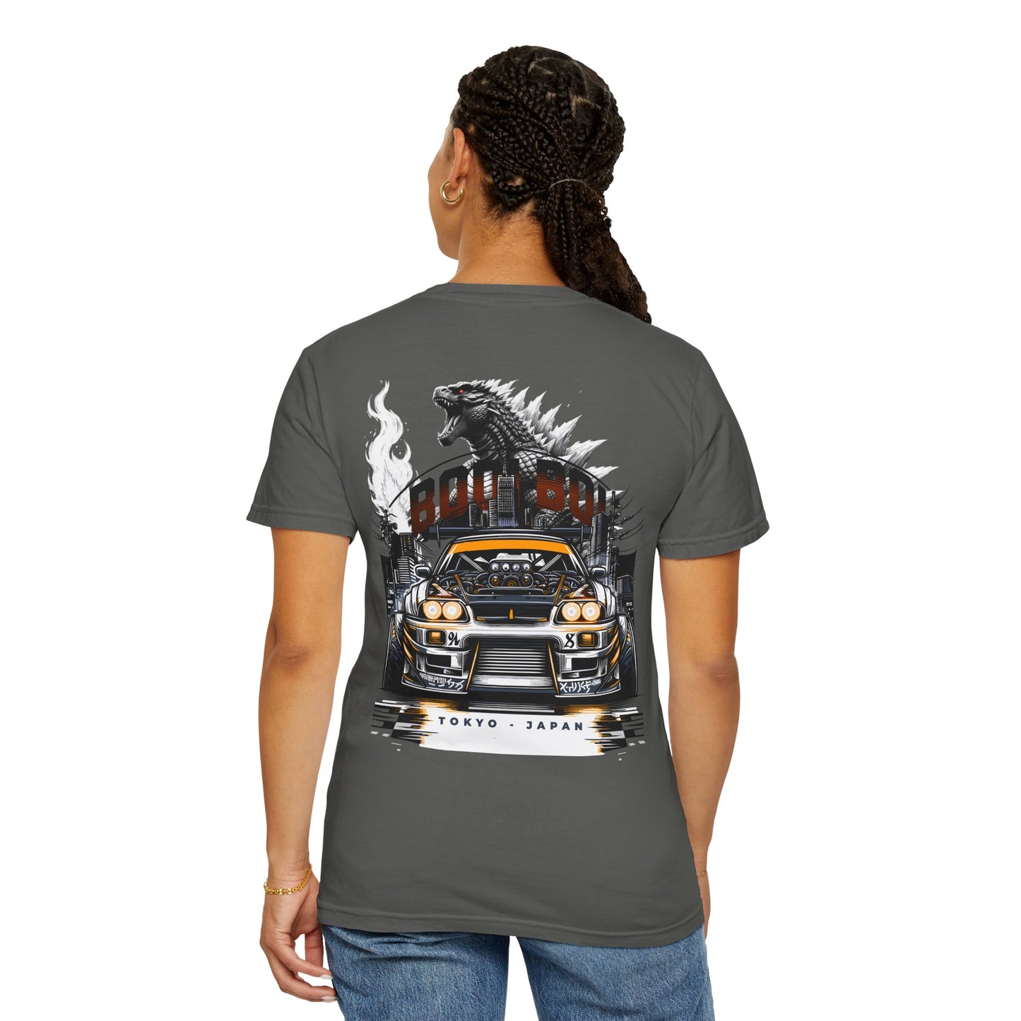 Godzilla Graphic Unisex T-Shirt, Retro Car T-Shirt, Tokyo Japan T-Shirt, Casual Tee Shirt, Unisex Fashion Tee, Stylish Streetwear
