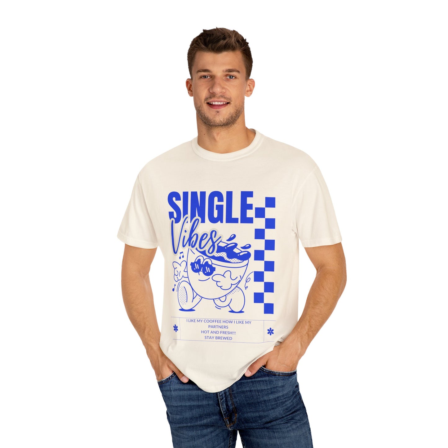 Single Vibes Unisex T-Shirt, Fun Graphic Tee for Casual Wear, Perfect for Singles Awareness Day, Birthday Gift, Summer Hangouts