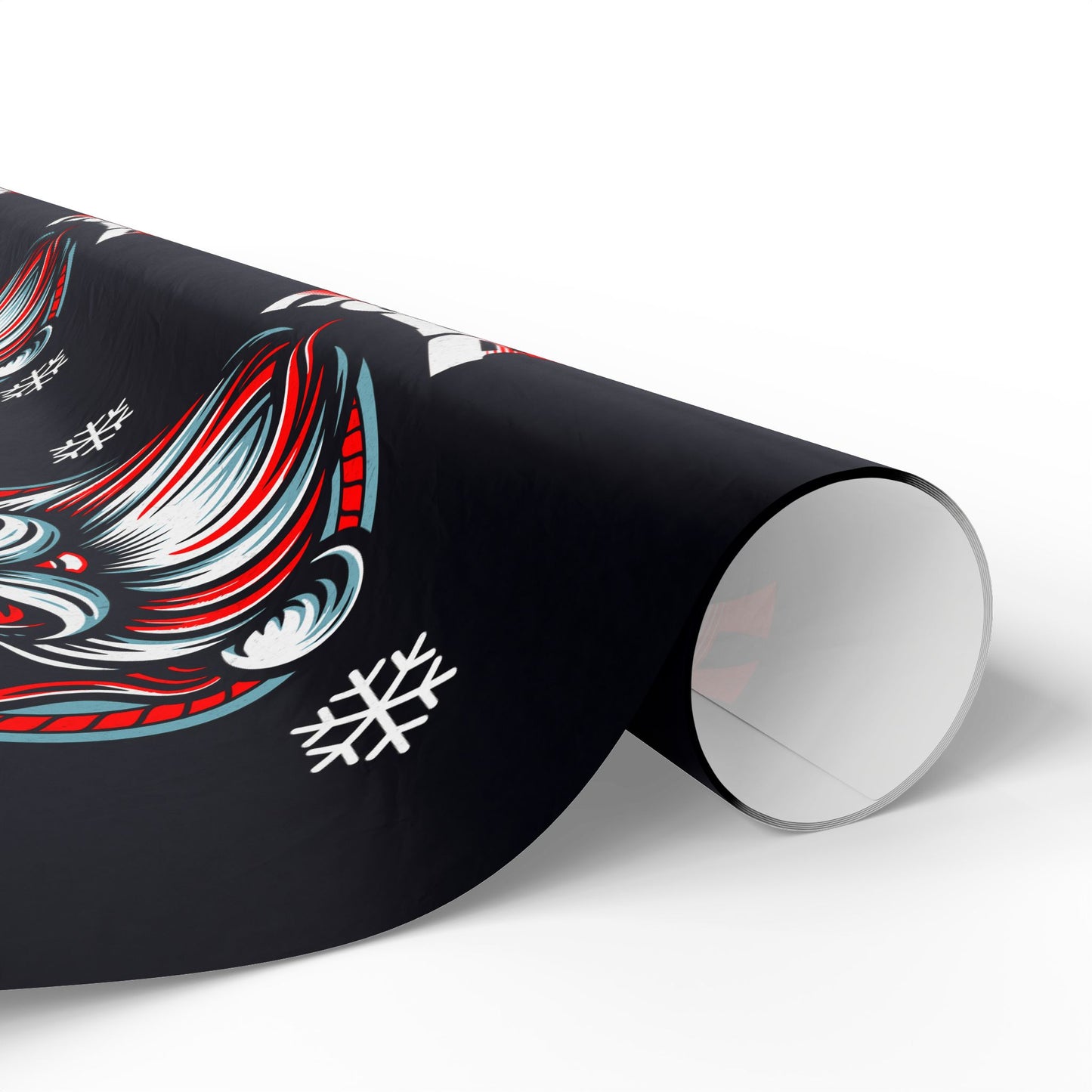 happy xmas bitch Paper Roll, Holiday Gift Wrap for Christmas, Birthdays, and Special Occasions - Unique Black Design
