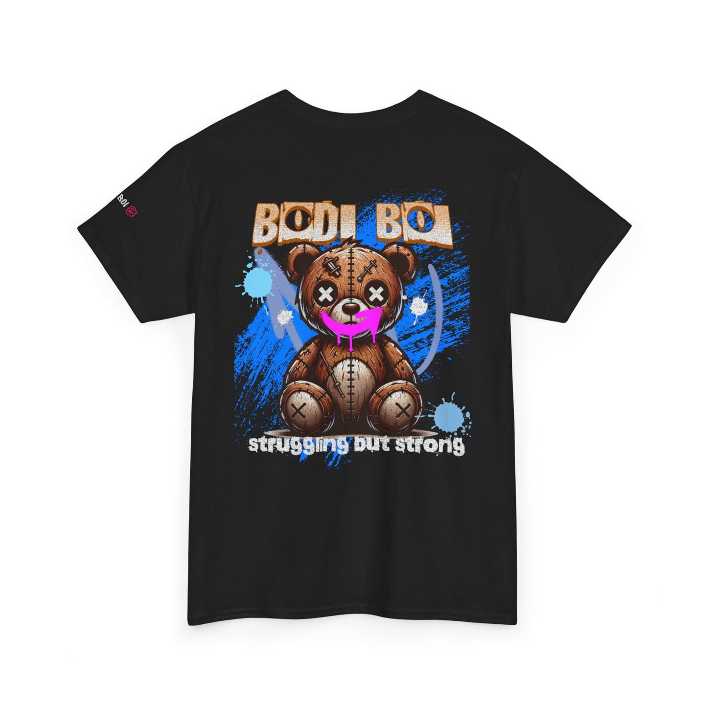 Unisex Heavy Cotton Tee with Playful Bear Design, Cute Graphic Tee for Everyday Wear, Fun Gift for Birthdays, Casual Fashion [...]