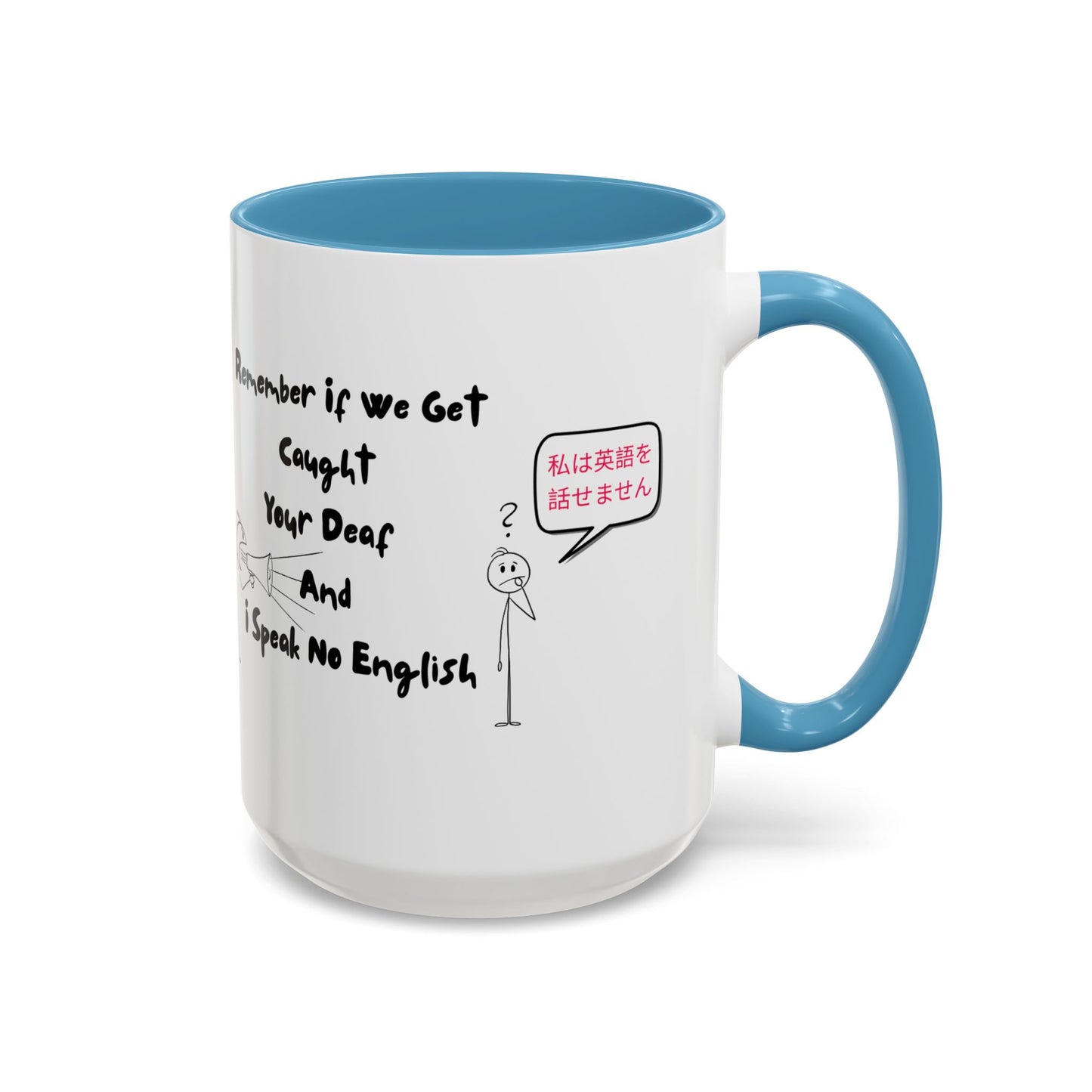 Humorous Accent Coffee Mug, Funny Gift for Language Lovers, Quirky Tea Mug, Cute Coffee Cup, Ideal for Friends, Family, or Students