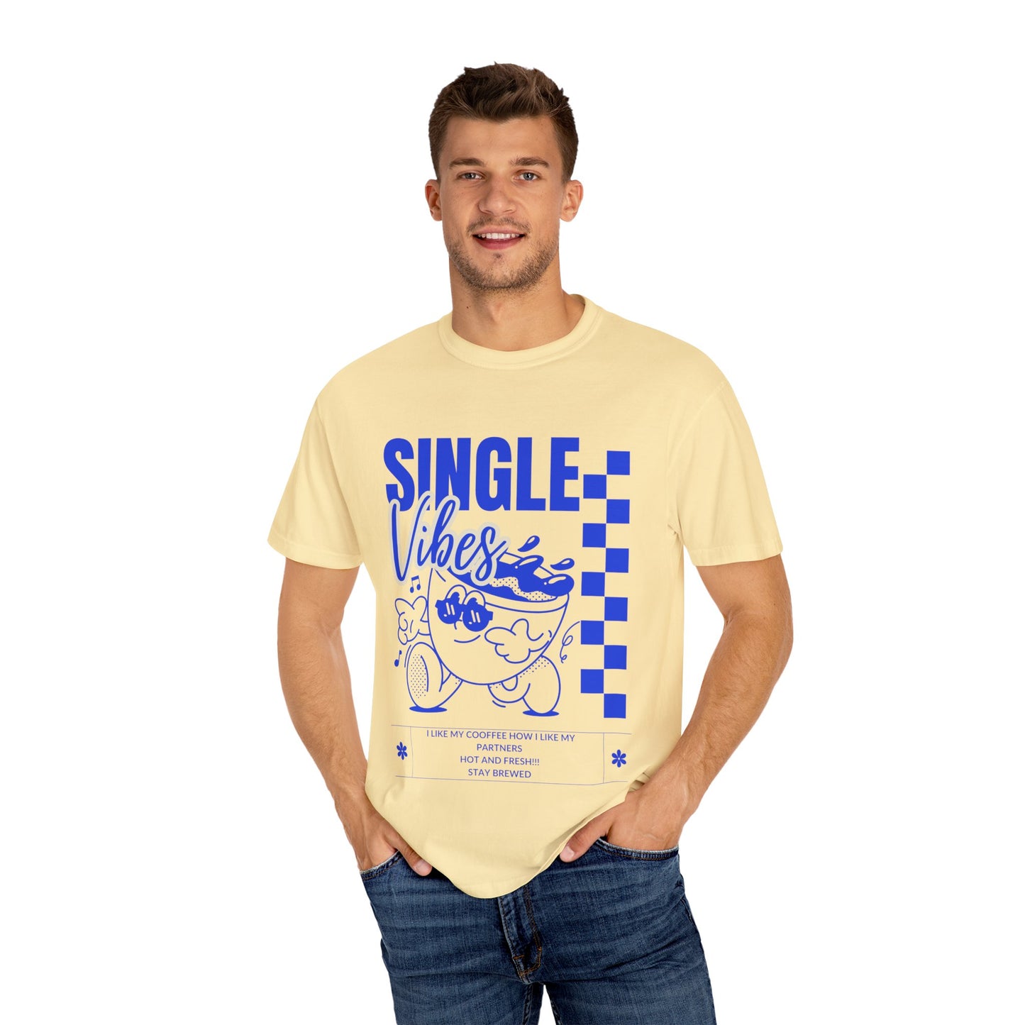 Single Vibes Unisex T-Shirt, Fun Graphic Tee for Casual Wear, Perfect for Singles Awareness Day, Birthday Gift, Summer Hangouts