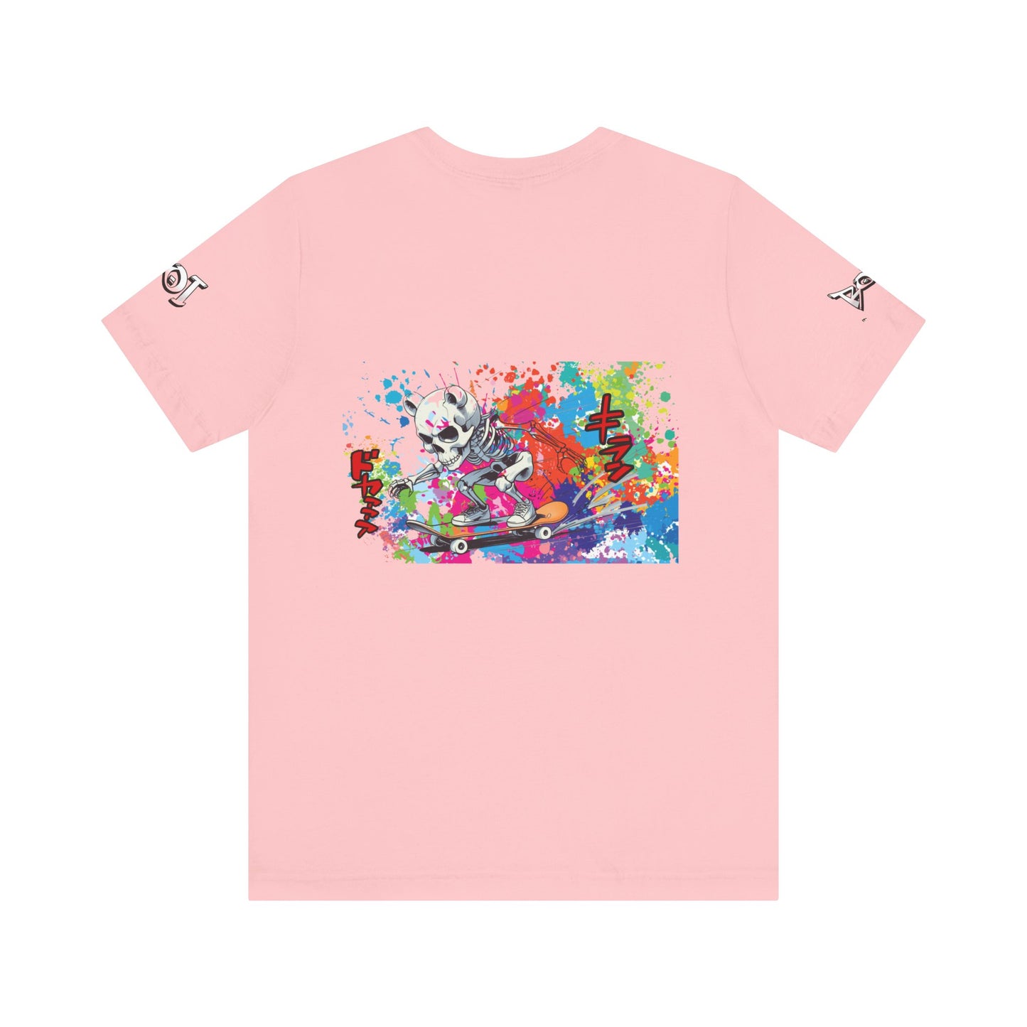 Colorful Skateboarding Art Unisex Tee, Trendy Graphic T-Shirt, Skate Culture Apparel, Fun Streetwear Gift, Summer Festival Shirt, [...]