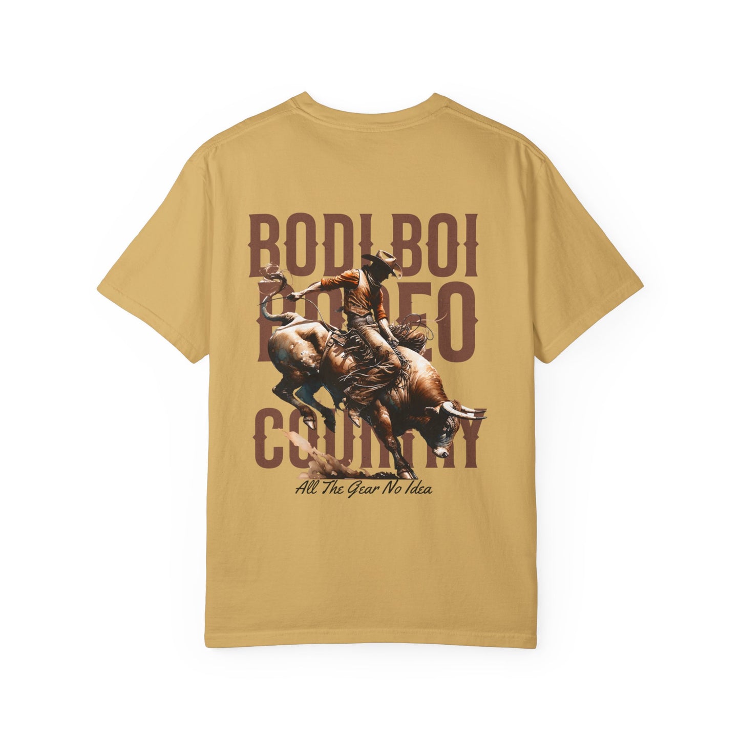 Bodi boi Rodeo T-shirt, Western Style Tee, Bod Boi T-shirt, Casual Graphic Tee, Ranch Life Apparel, Gift for Rodeo Fans