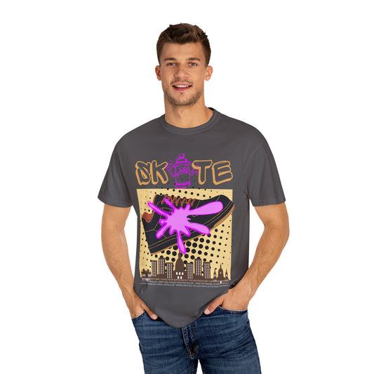 Unisex Skate-Inspired T-Shirt, Streetwear Tee, Graphic Apparel, Casual Wear, Gift for Skaters, Urban Style Shirt