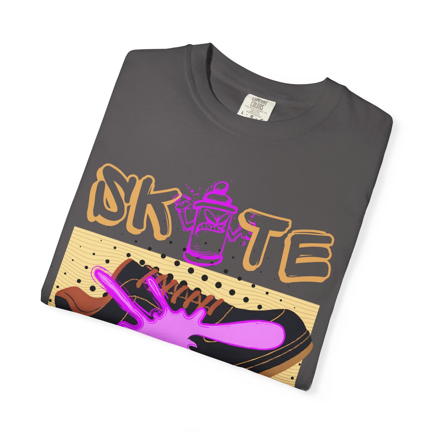 Unisex Skate-Inspired T-Shirt, Streetwear Tee, Graphic Apparel, Casual Wear, Gift for Skaters, Urban Style Shirt