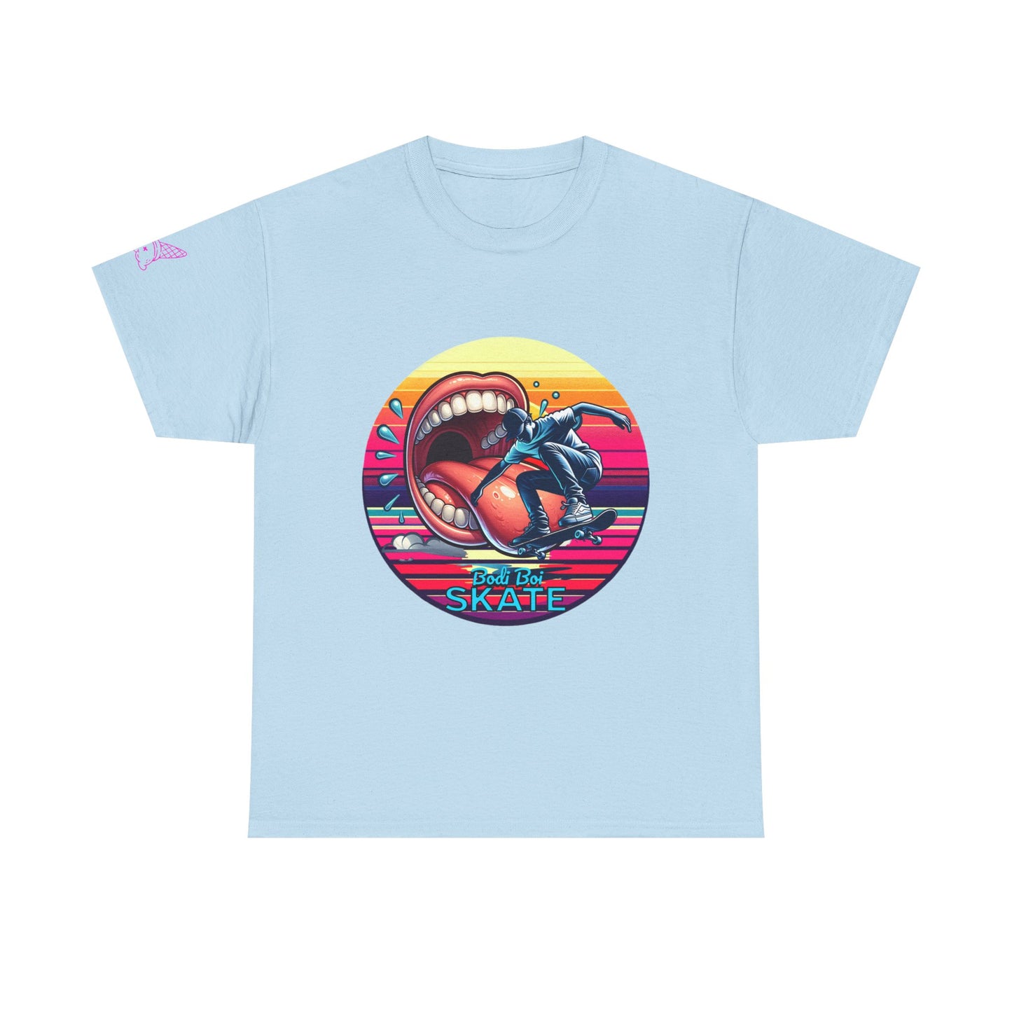 Retro Skate Graphic Tee, Fun Streetwear, Unisex Cotton Shirt for Skaters, Gift for Skate Lovers, Men's and Women's Tee