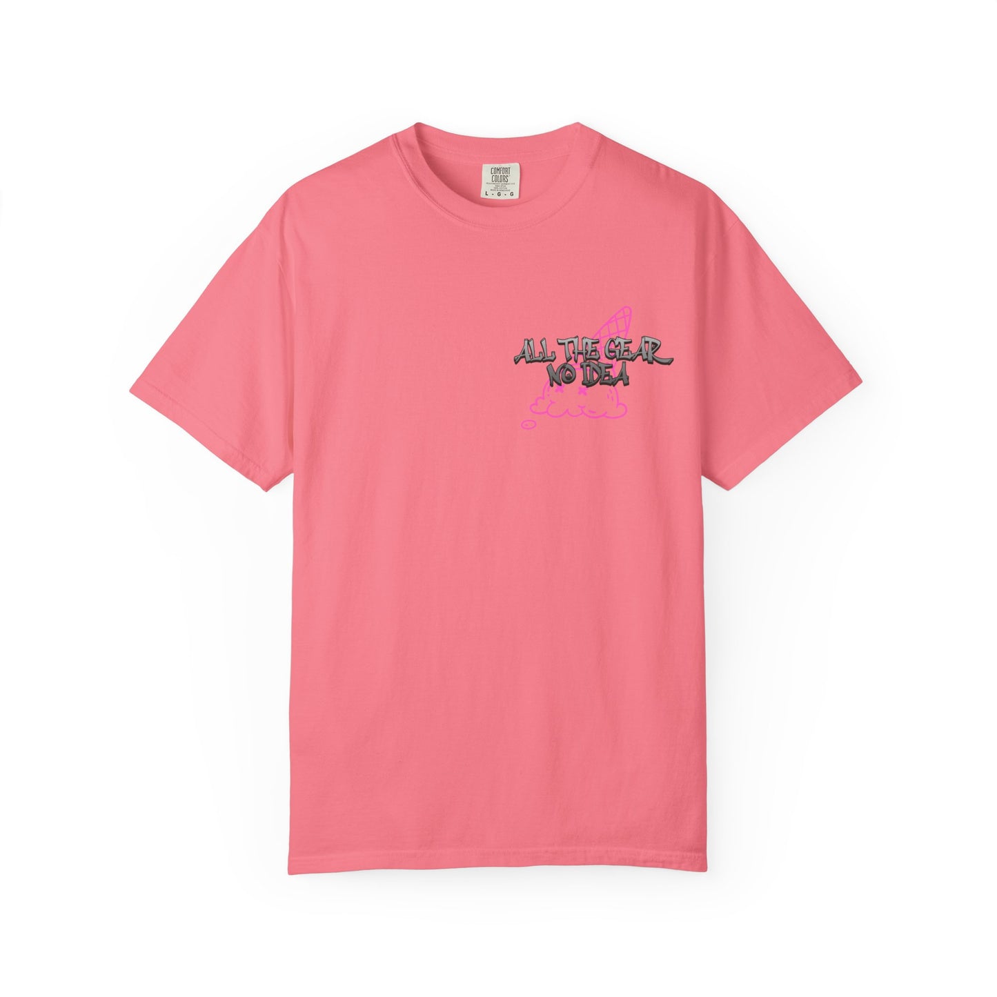 Skateboard Vibes Unisex T-Shirt | Streetwear Style, Casual Tee, Graphic Tee, Gift for Skaters, All the Gear No Idea