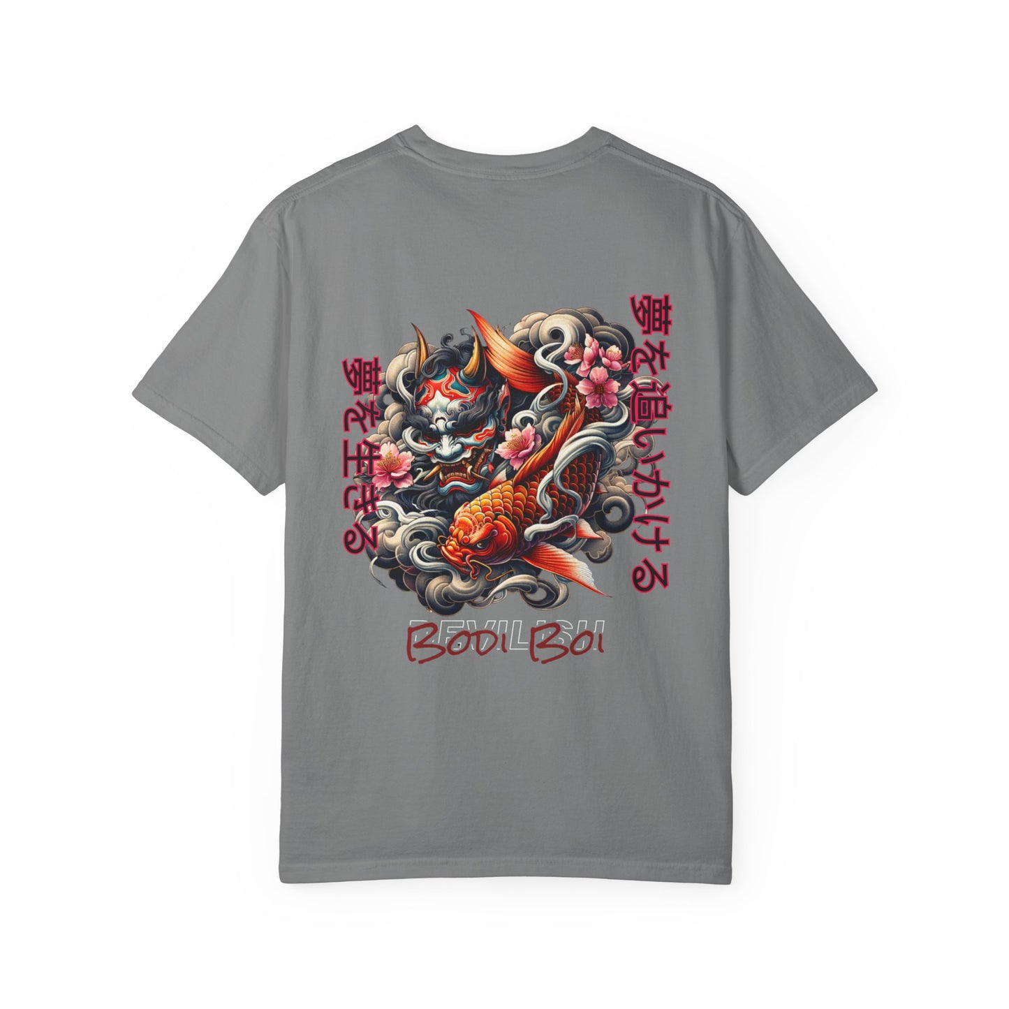 Trendy Unisex Graphic T-Shirt featuring Koi Fish Design, Casual Wear, Gift for Nature Lovers, Birthday Present, Summer Style