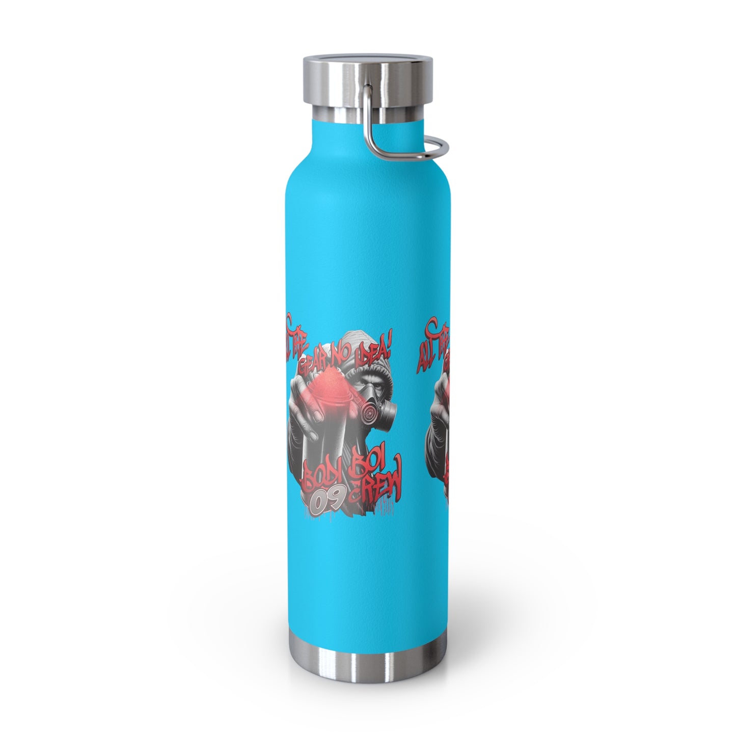 Stylish Insulated Water Bottle with Motivational Design, 22oz, Fitness Hydration, Gym Gear, Eco-Friendly Gift, Inspirational Water Bottle