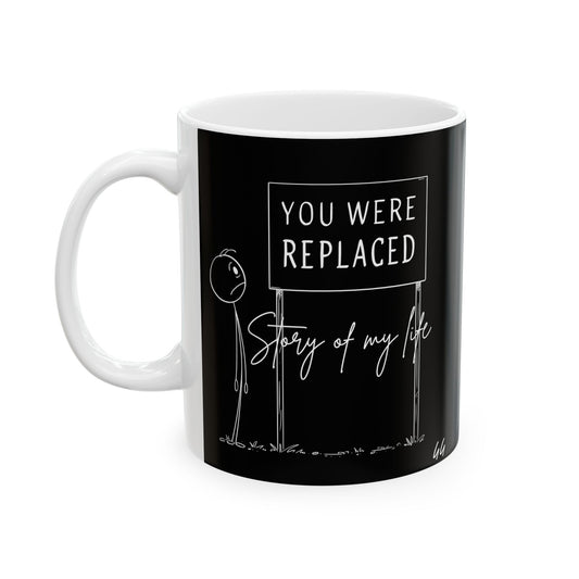 Personalized Ceramic Coffee Mug, Gift for Tea Lovers, Custom Quote Cup, Birthday Present, Kitchen Decor, 11oz 15oz