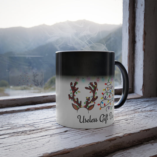 Colour Changing Secret Santa Holiday Mug | Merry Christmas & Santa | Gift for Coffee Lovers, Home Decor, Xmas Present