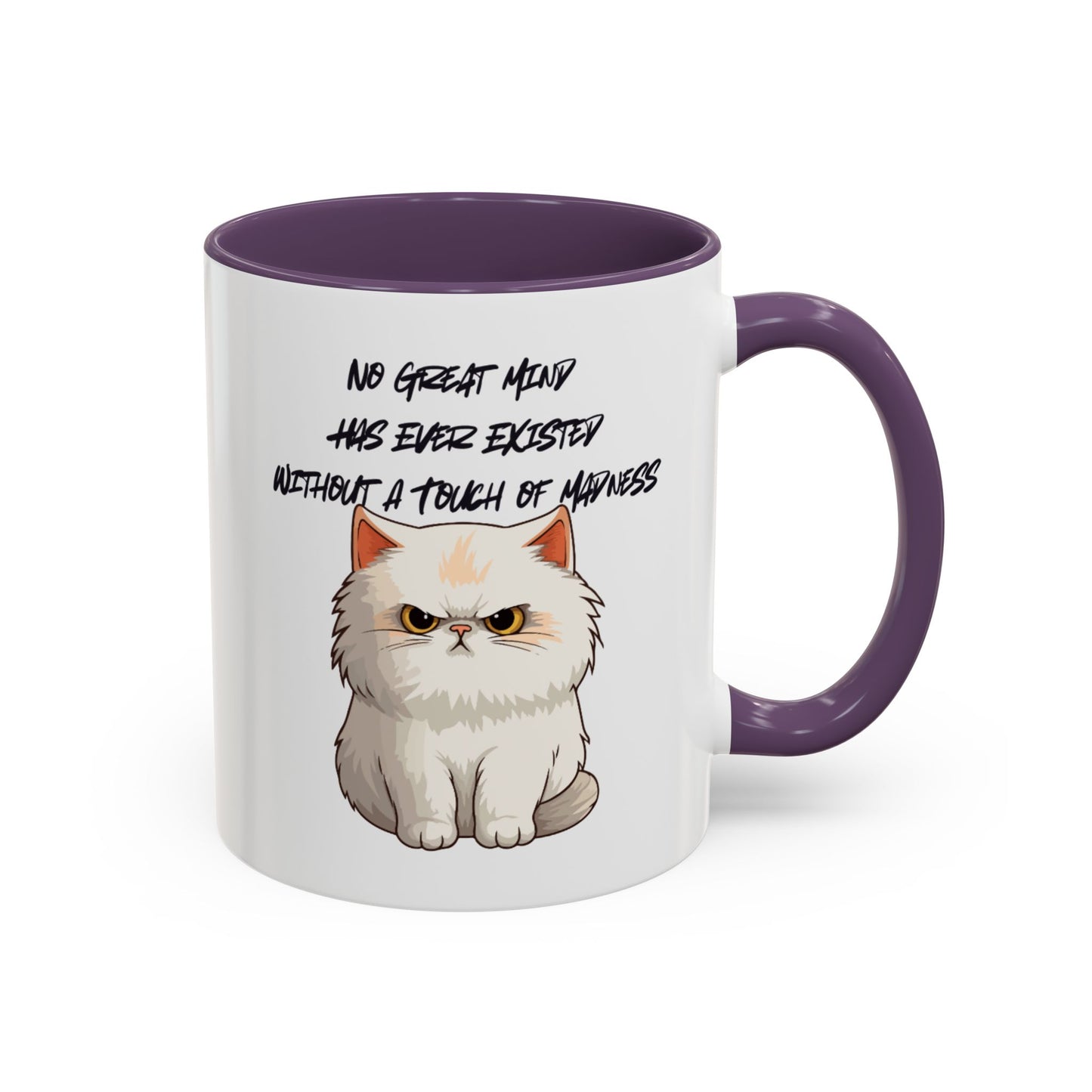 Funny Cat Quote Coffee Mug | Gift for Cat Lovers | Unique Tea Cup | Pet Owner Present | Cute Kitchen Decor | Humorous Mug