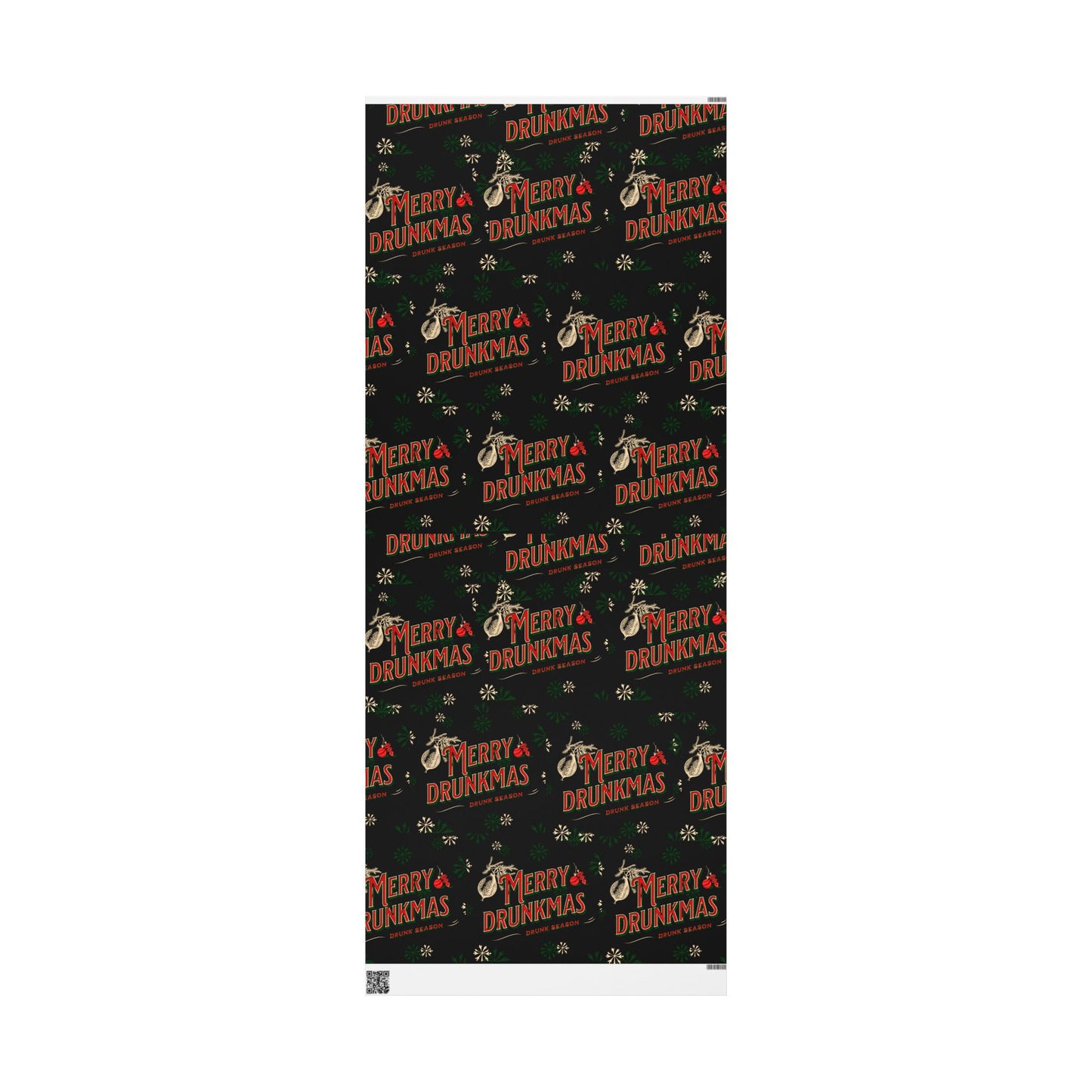 Festive Wrapping Paper Roll, Holiday Gift Wrap, Christmas Wrapping, Seasonal Paper, Eco-Friendly Gift Packaging