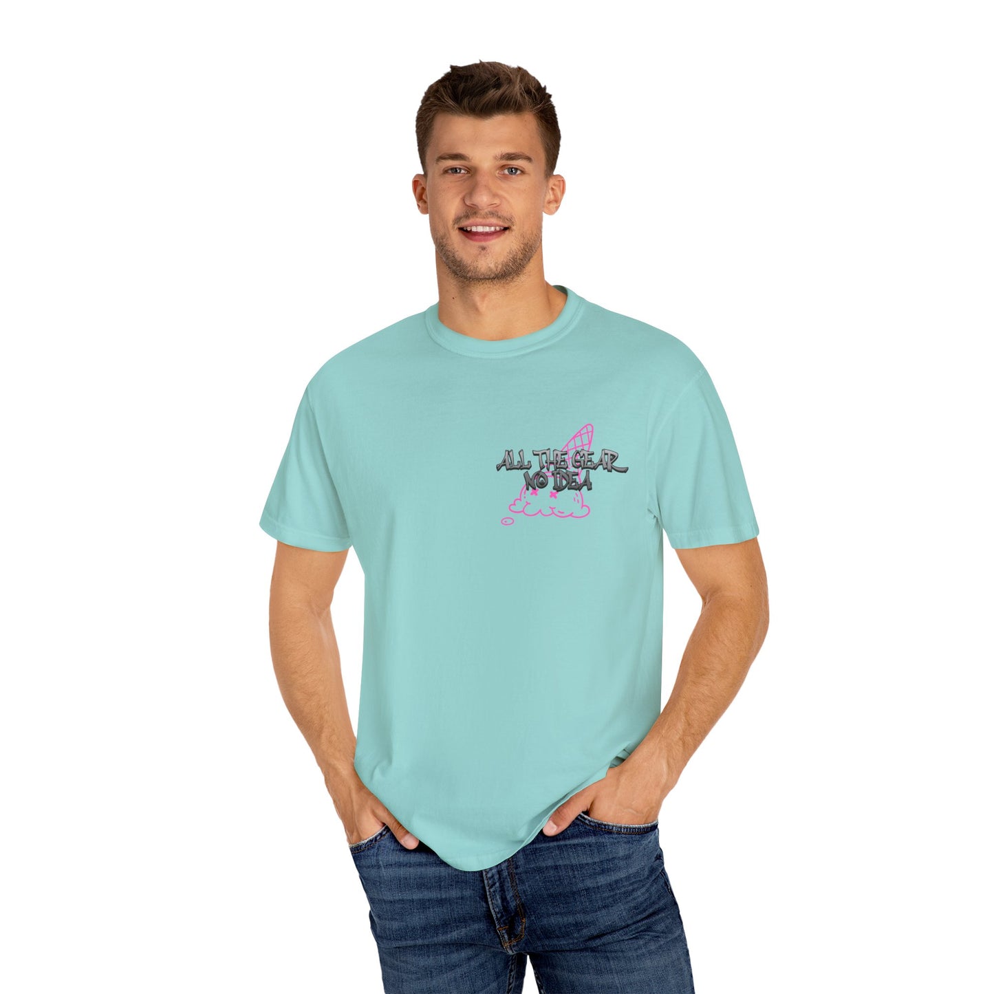 Skateboard Vibes Unisex T-Shirt | Streetwear Style, Casual Tee, Graphic Tee, Gift for Skaters, All the Gear No Idea