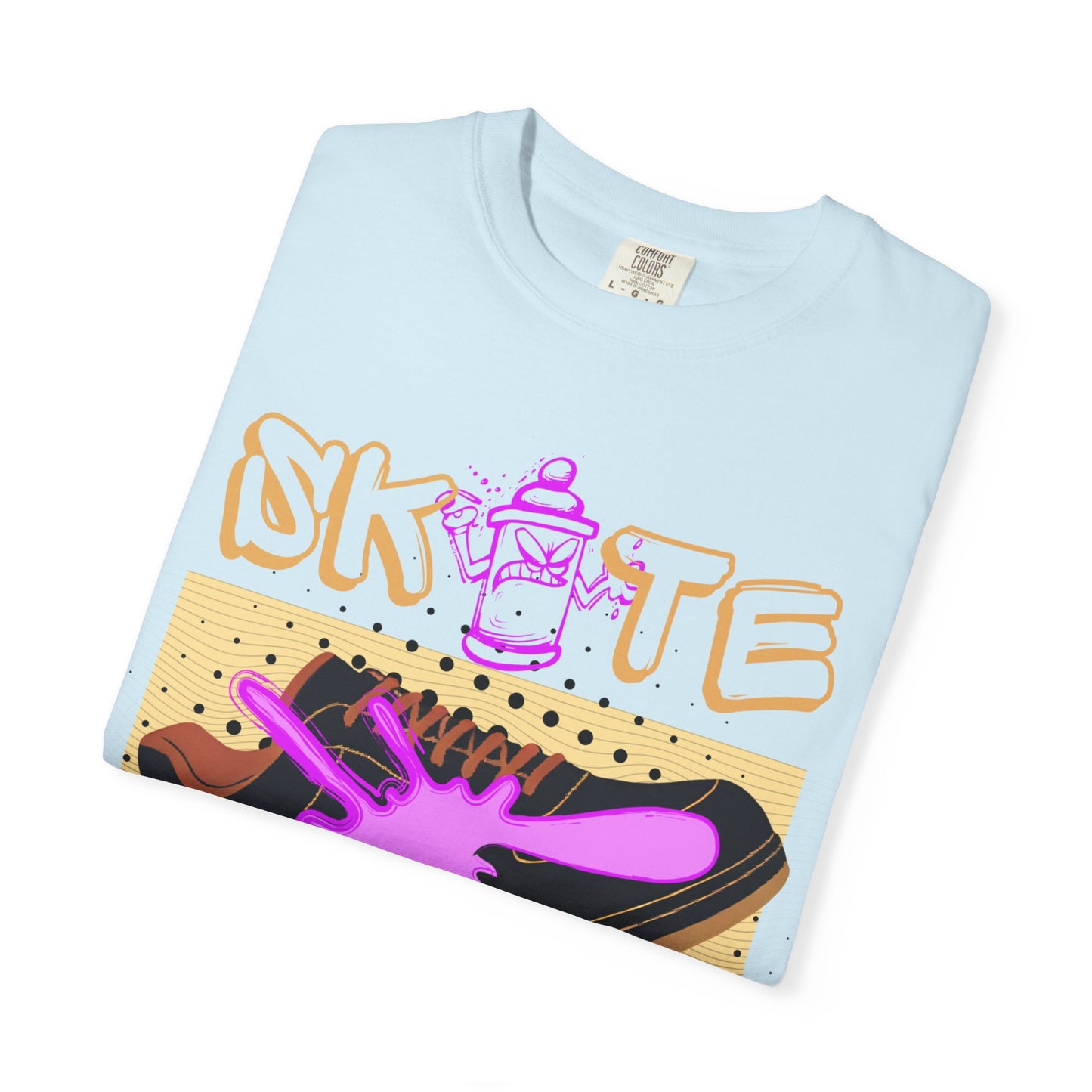Unisex Skate-Inspired T-Shirt, Streetwear Tee, Graphic Apparel, Casual Wear, Gift for Skaters, Urban Style Shirt
