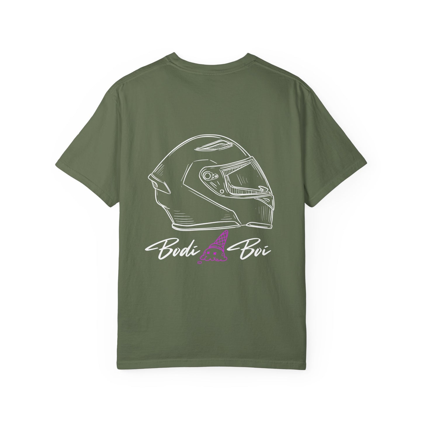 Unisex Garment-Dyed T-Shirt with Bodi Boi Design | Casual Wear, Gift for Motorcyclists, Unique Graphic Tee, Birthday Present, [...]