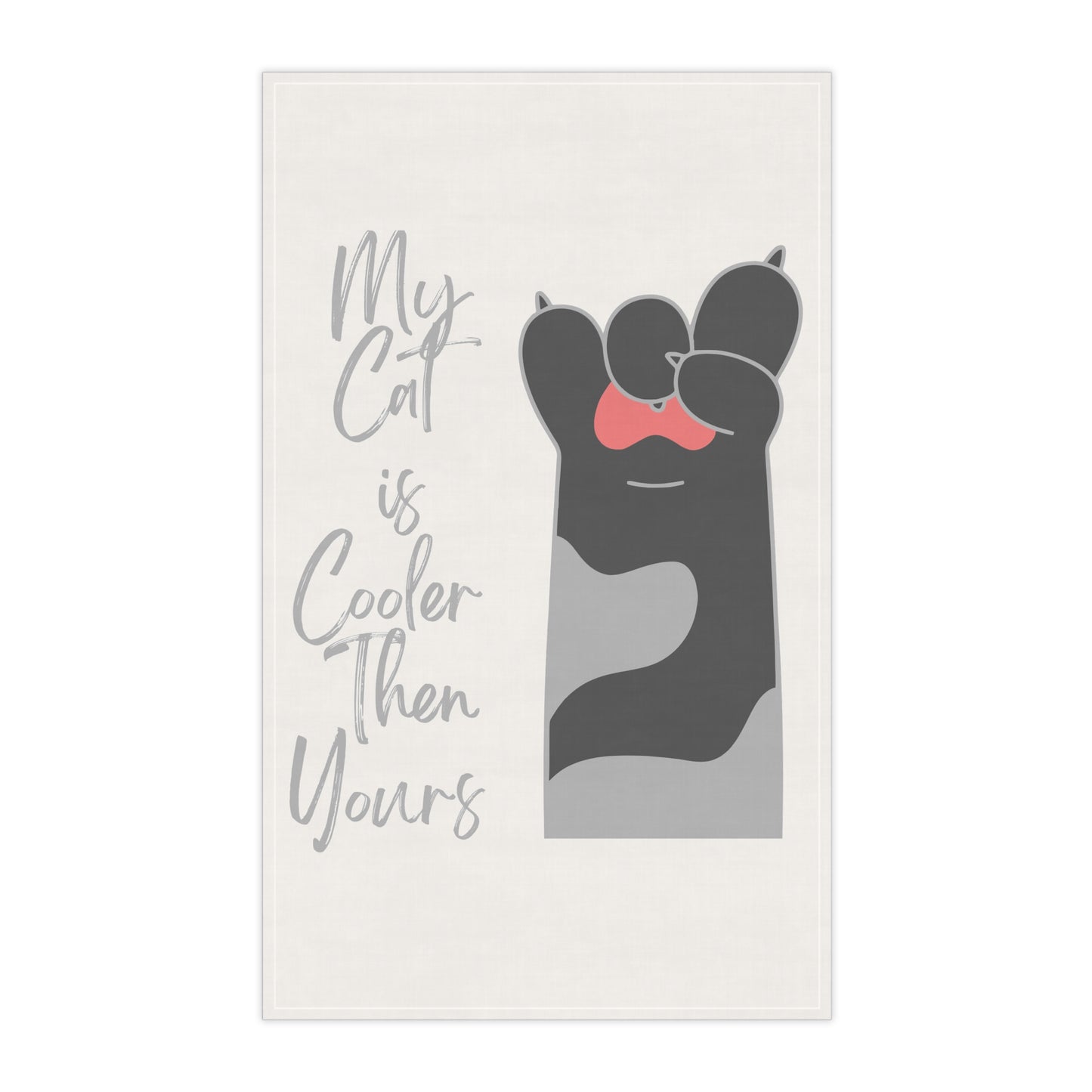 Whimsical Cat Tea Towels, Funny Kitchen Decor, Gift for Cat Lovers, Home Accessories, Pet-Themed Gifts, Kitchen Towels