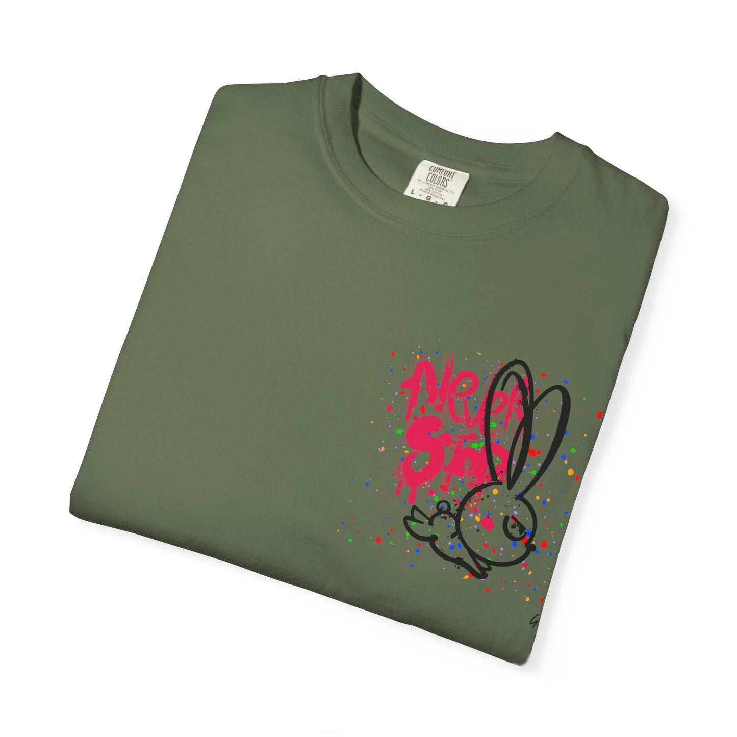 Whimsical Graphic Tee for Fun-Loving Souls, Cute Bunny & Bear Design, Unisex T-Shirt, Casual Wear, Gift for Kids & Teens